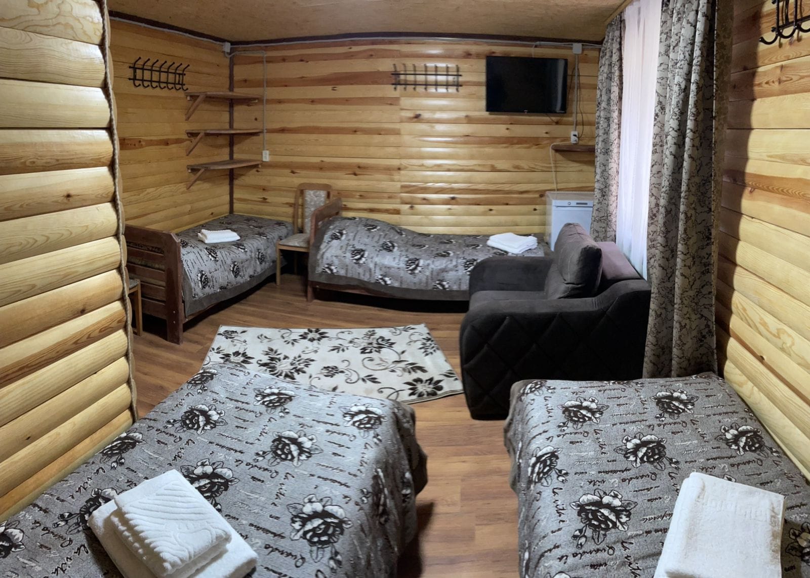 Стандартный четырехместный номер