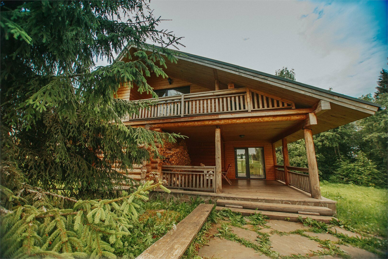 Шале с русской баней