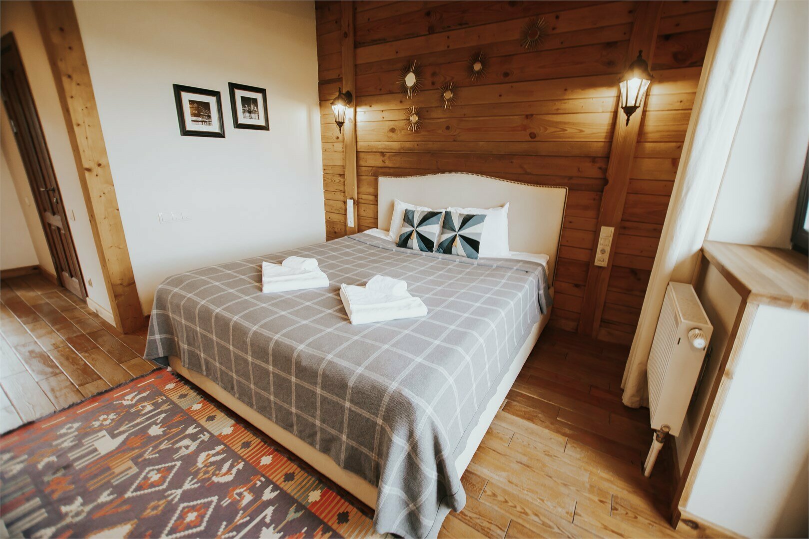 Номер в альпийском стиле для четверых