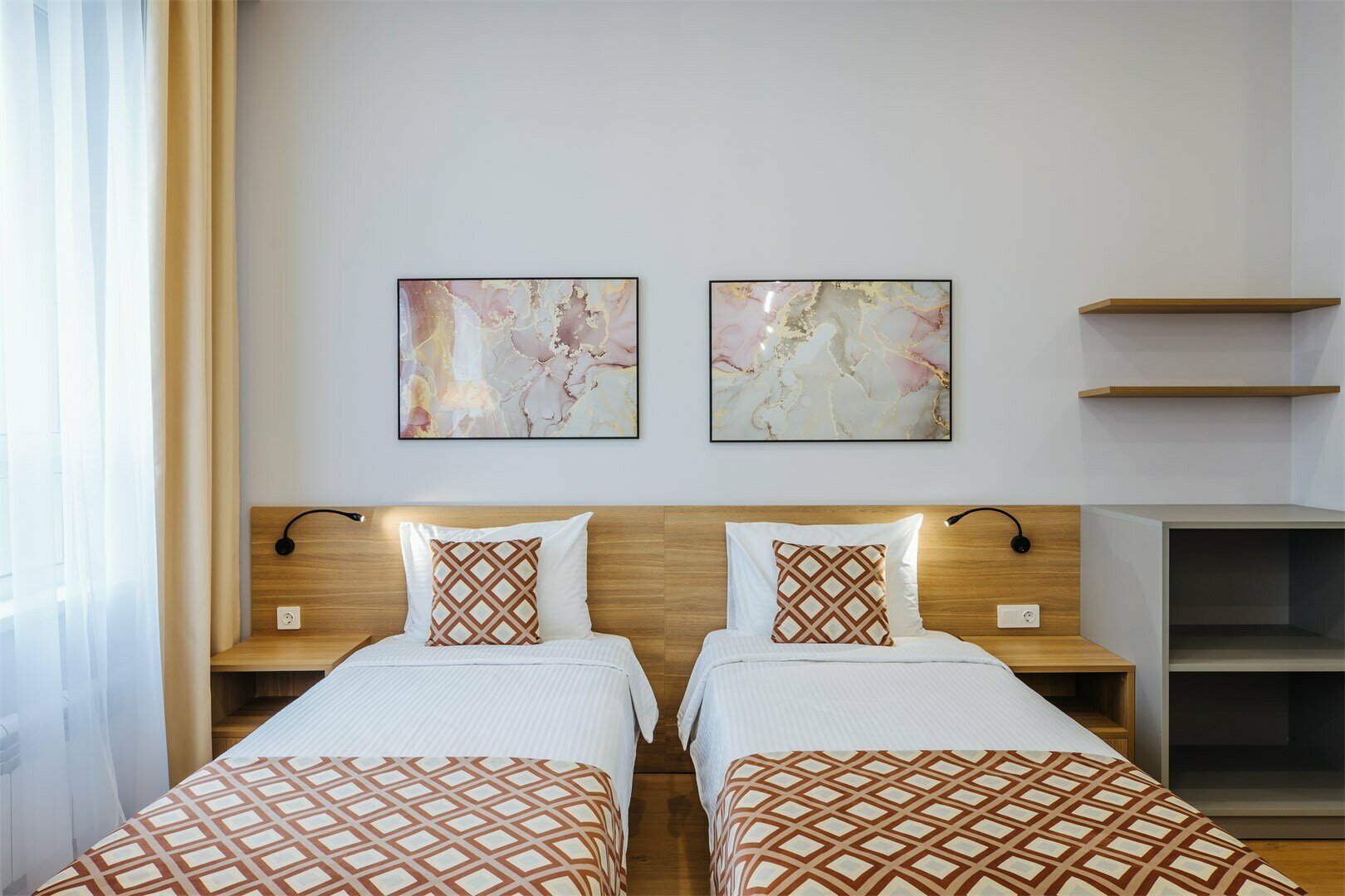 Двухместный номер с 2 отдельными кроватями