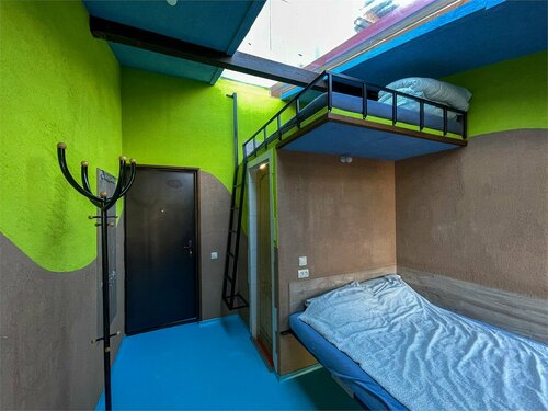 Номер с двумя двуспальными кроватями