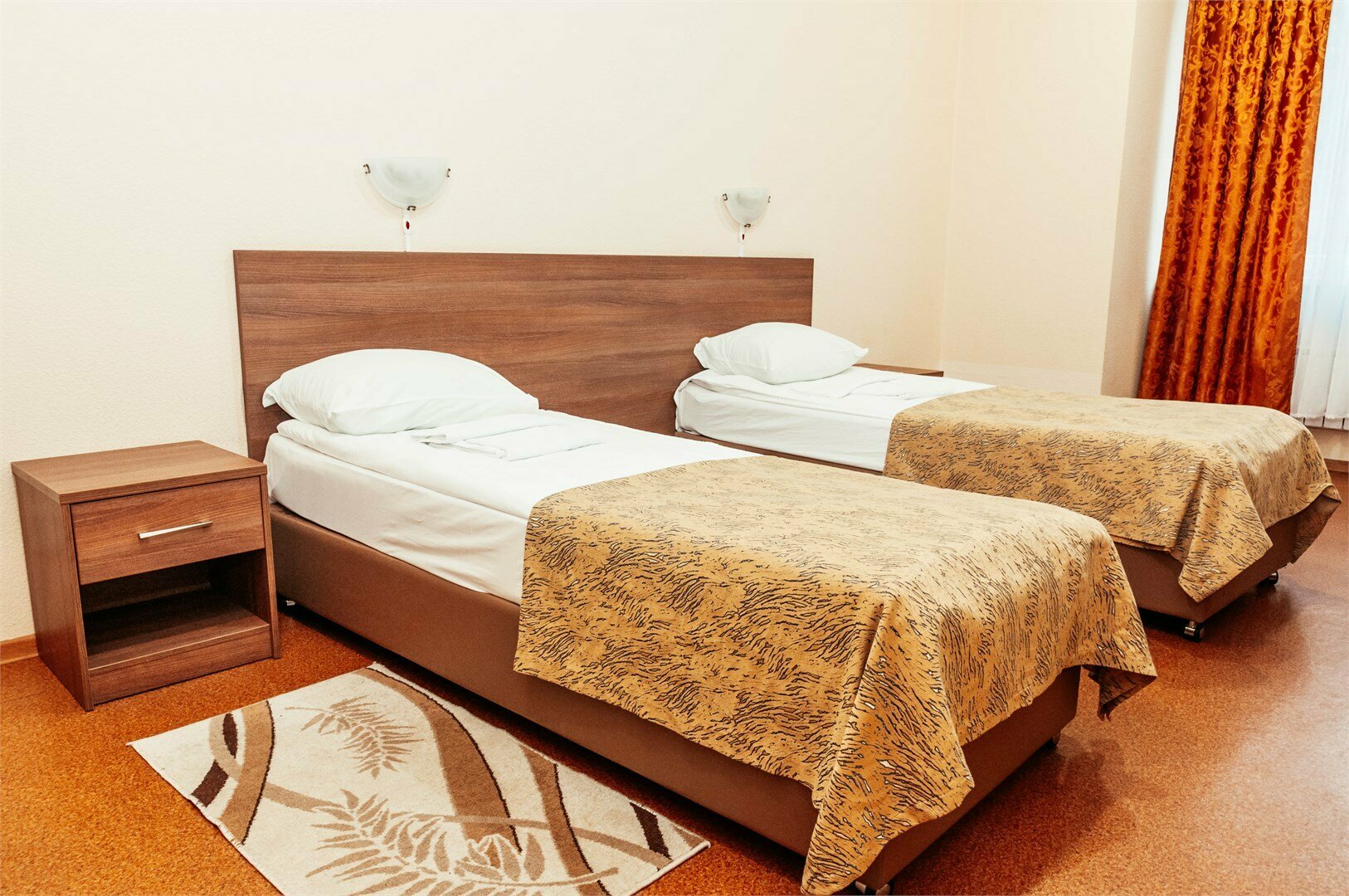 Комфорт с двумя односпальными кроватями