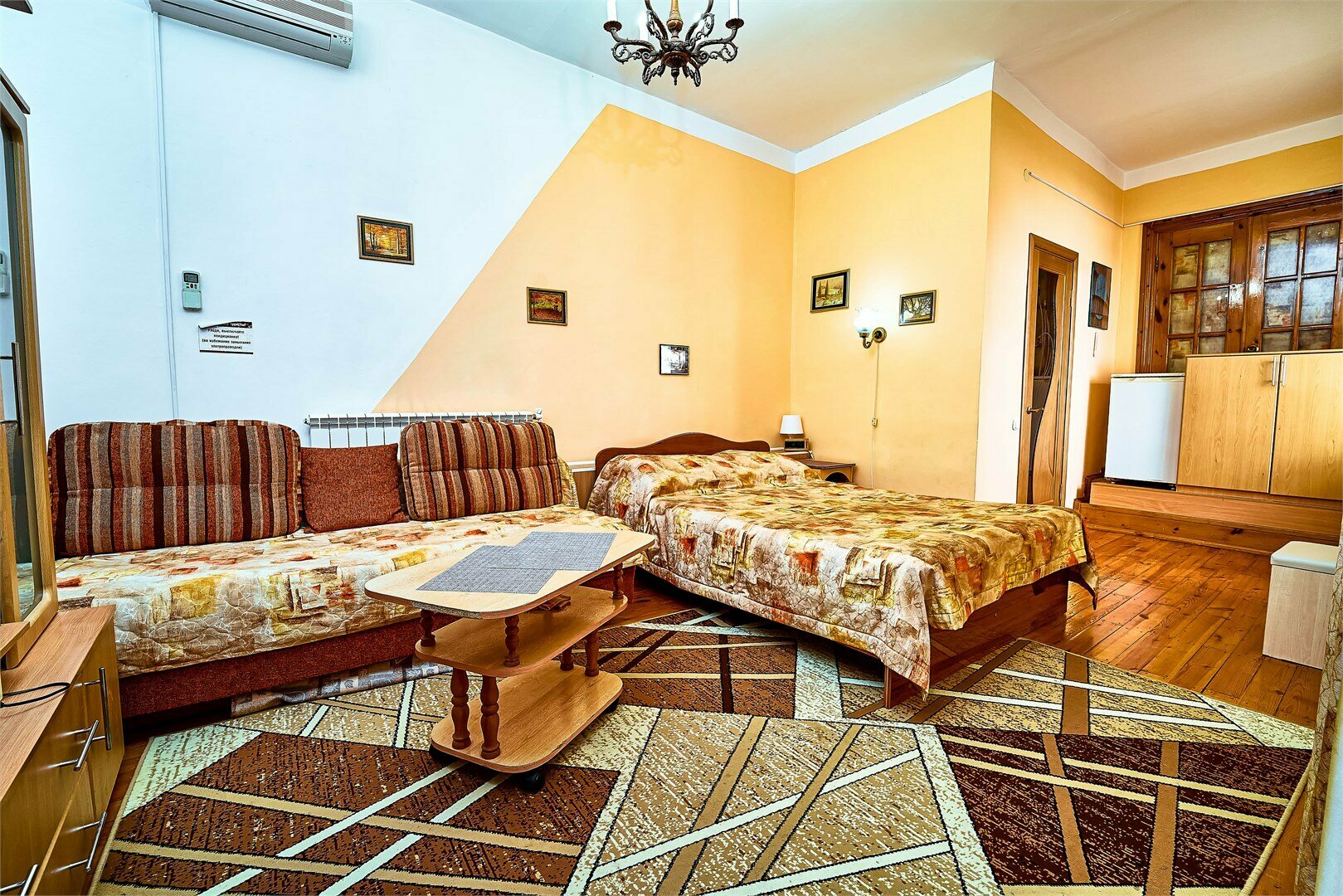 Стандартный трехместный  номер (улучшенный)