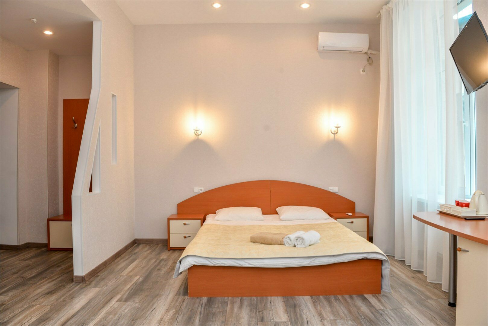 Двухместный номер с 1 кроватью и видом на парк