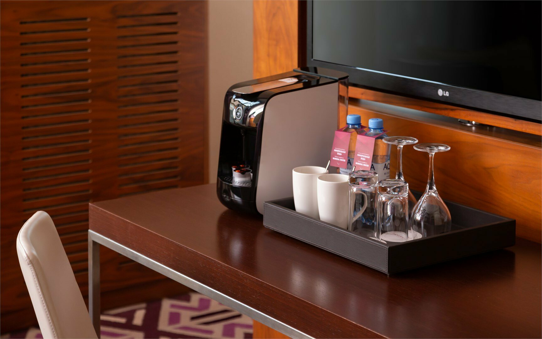 Номер Superior, вид на горы - с двуспальной кроватью