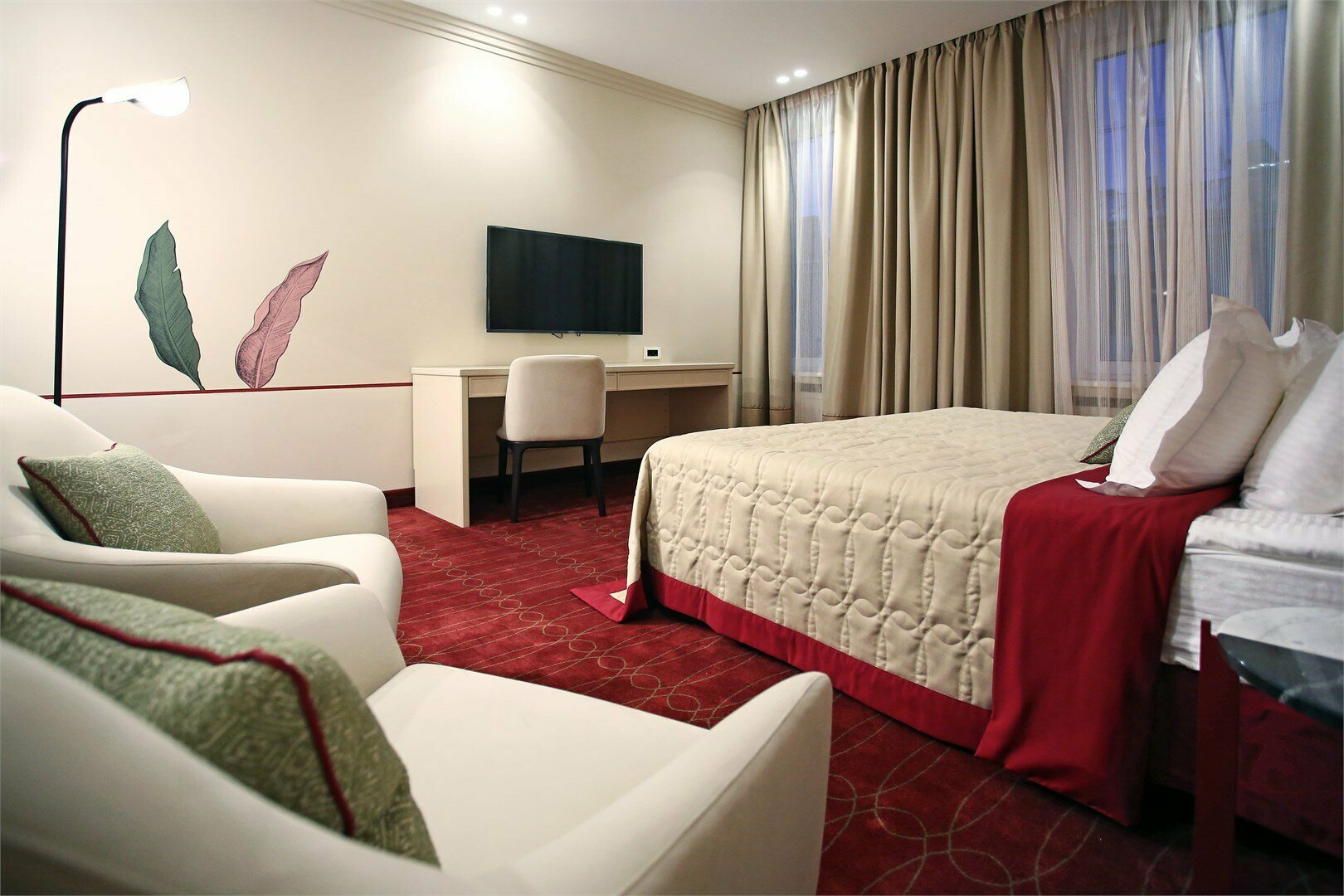 Junior suite - двухместный номер с одной или двумя кроватями