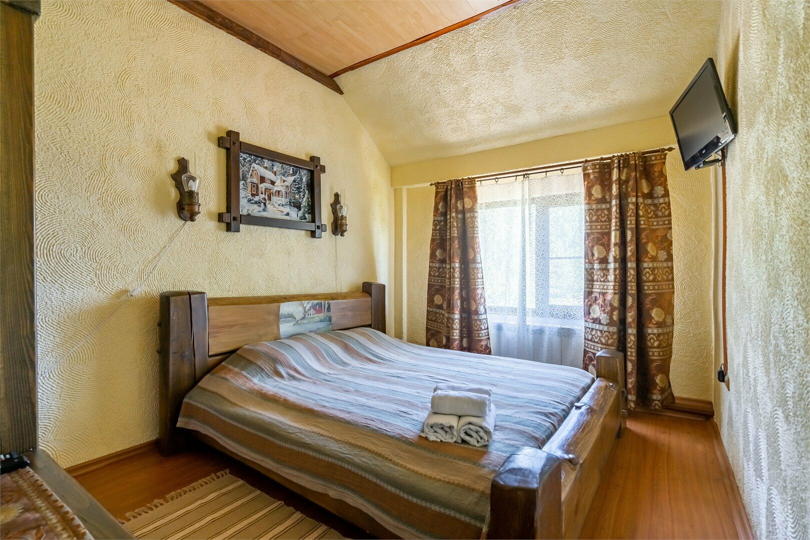 Двухместный номер с 1 кроватью и видом на парк