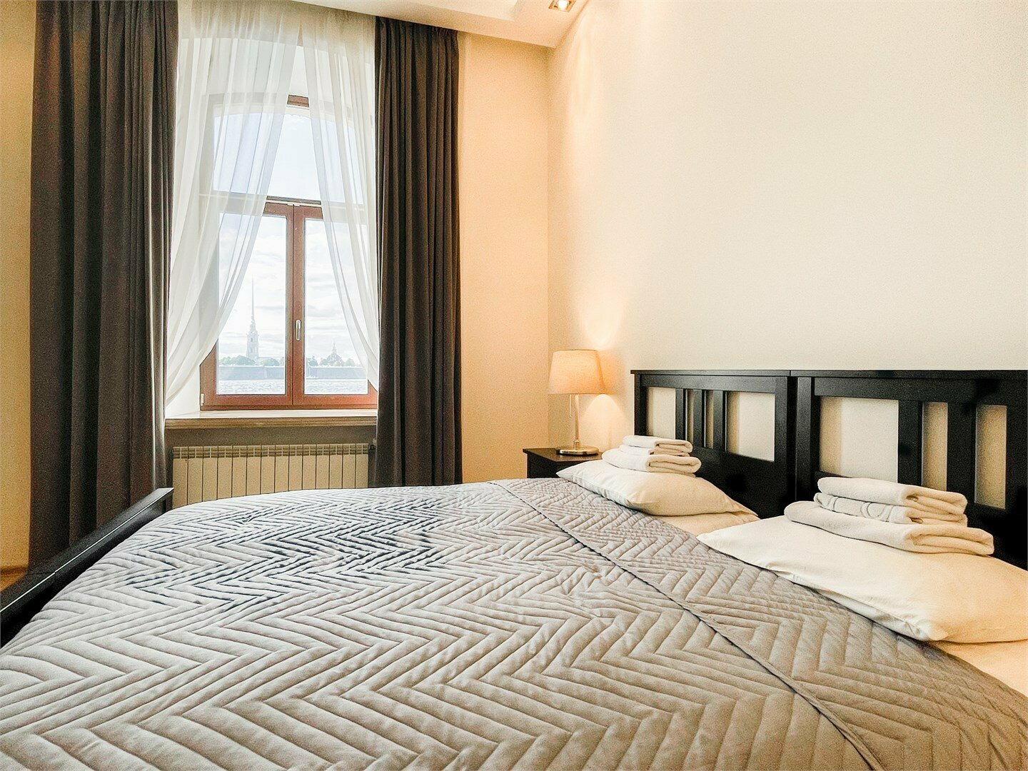 Комфорт с видом на Неву и Петропавловскую крепость