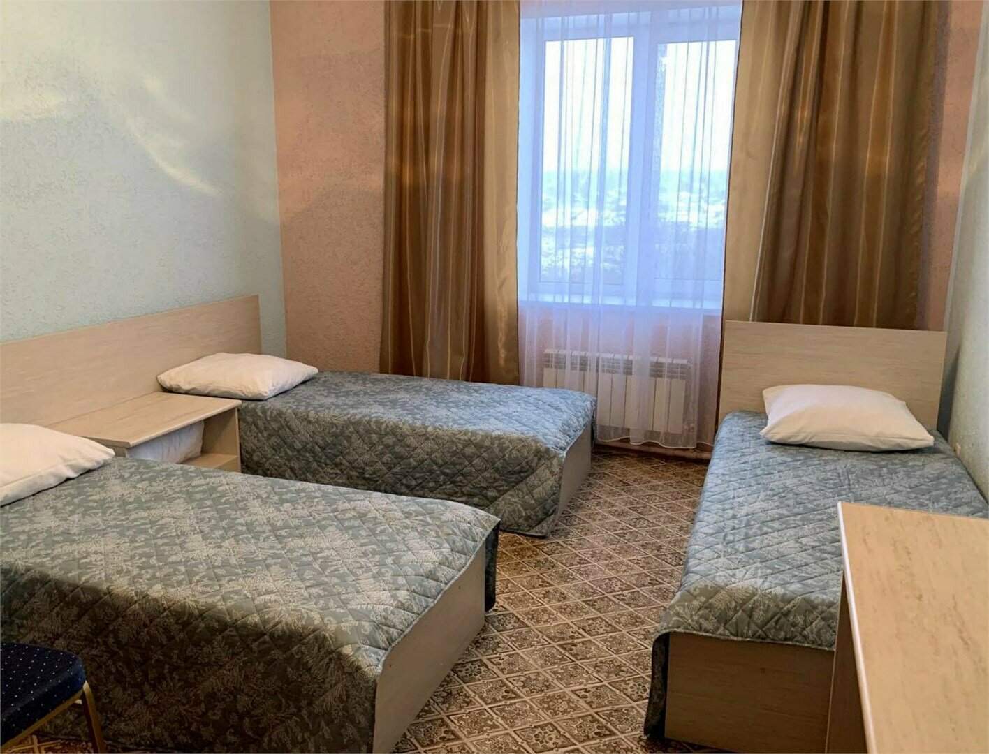 Трехместный Стандарт (3 раздельные кровати)