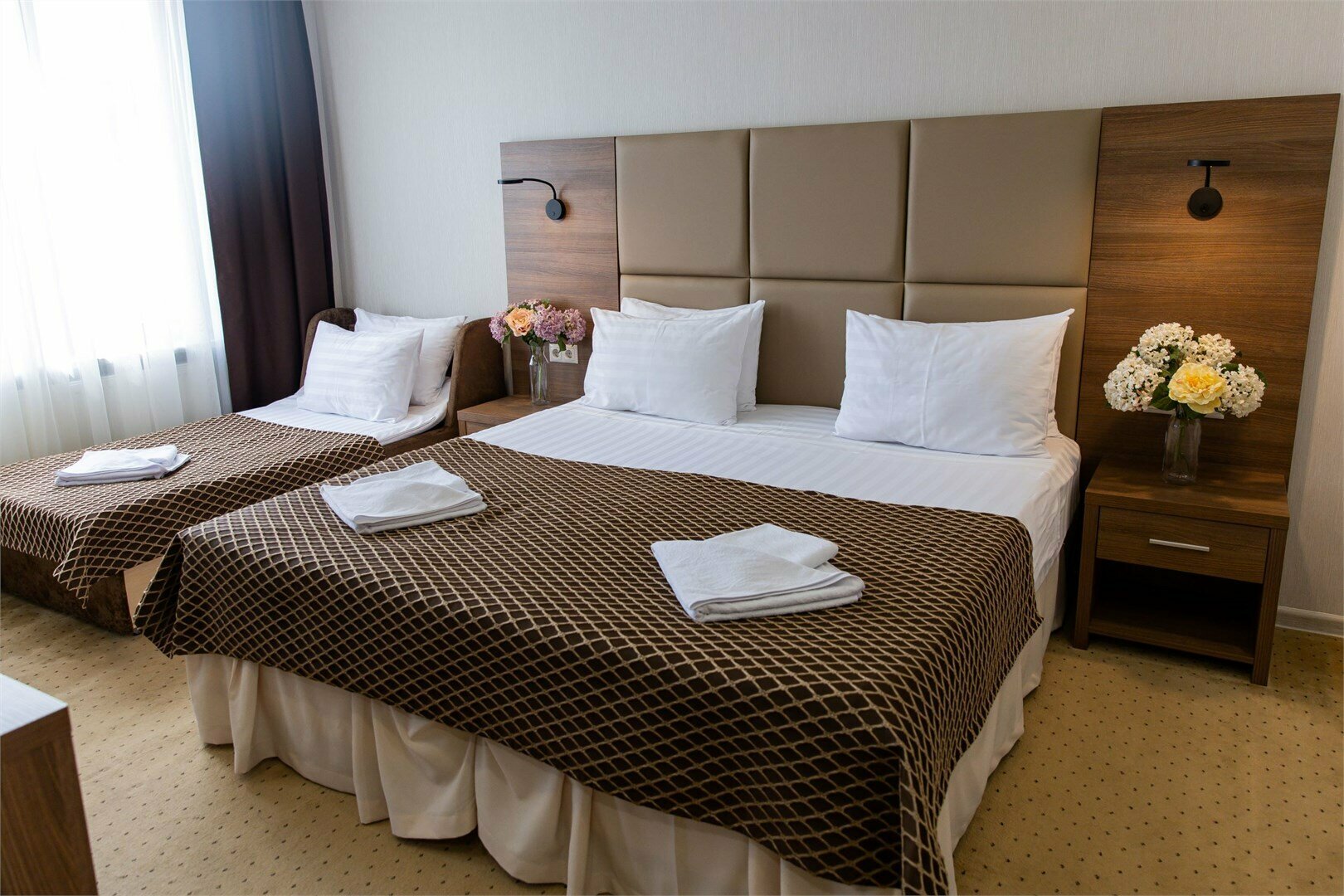 Трехместный номер комфорт