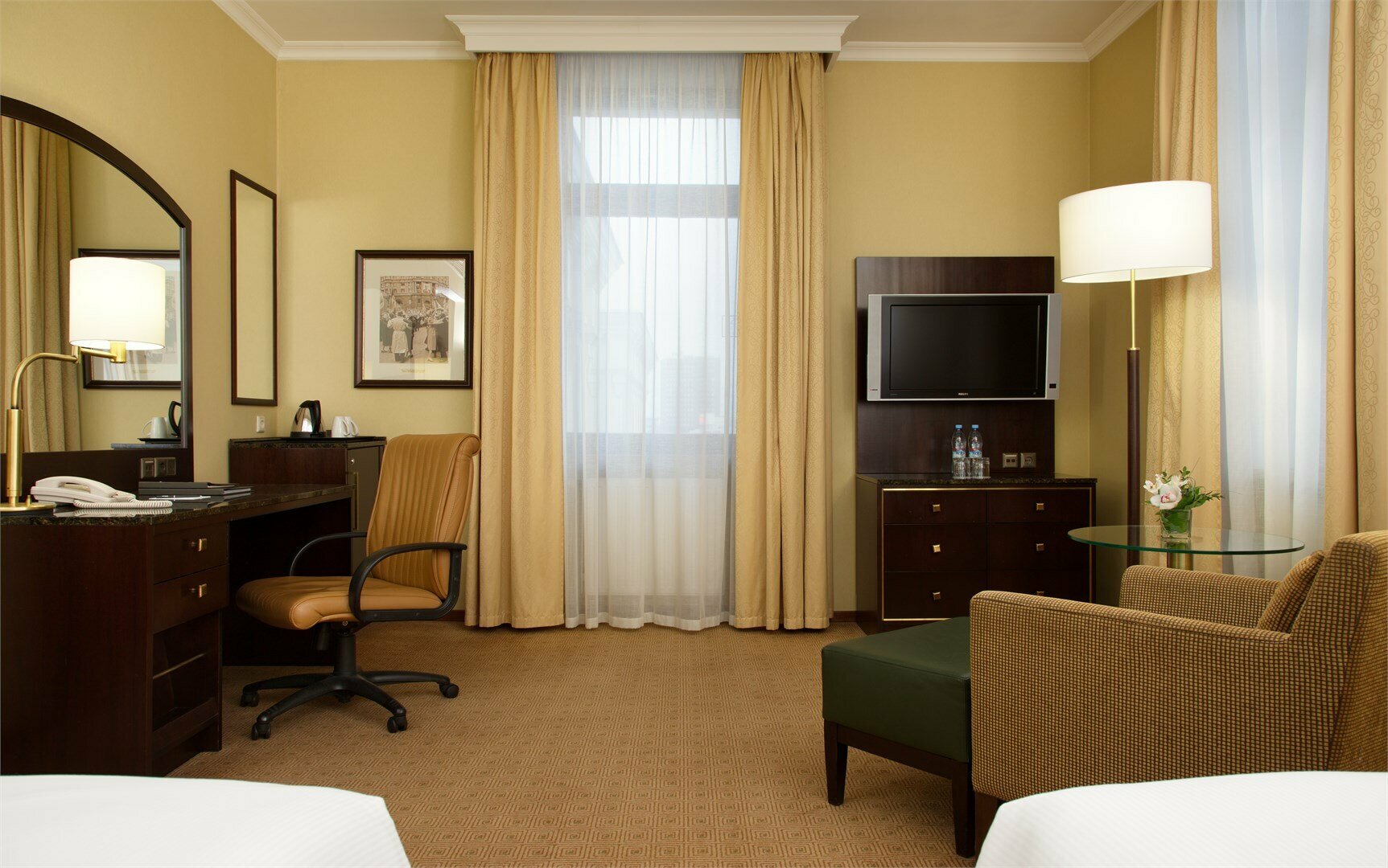 Представительский номер с двумя односпальными кроватями