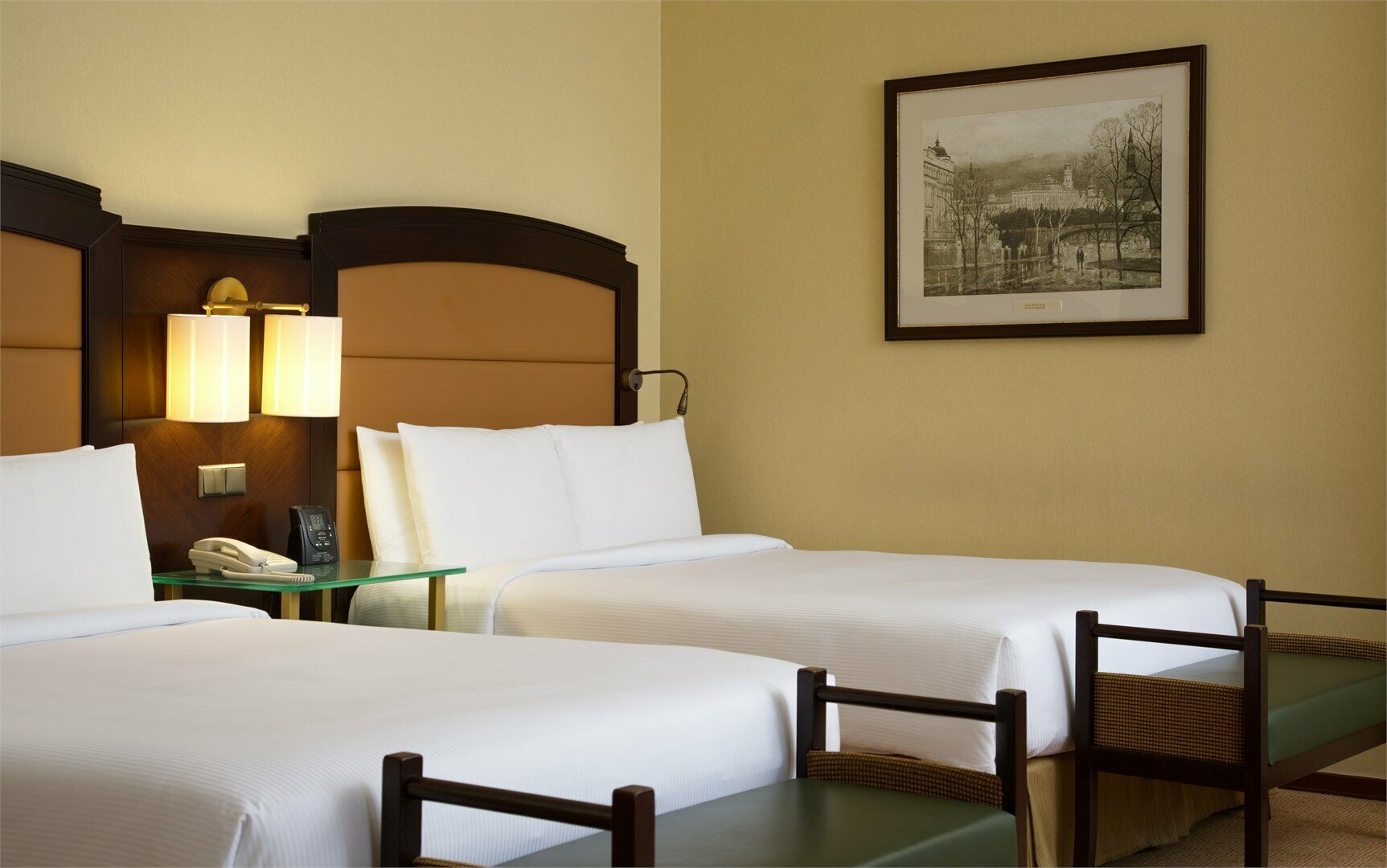 Полулюкс с двумя односпальными кроватями