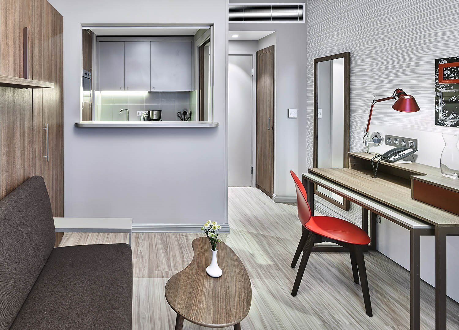 Номер Studio - с 2 односпальными кроватями