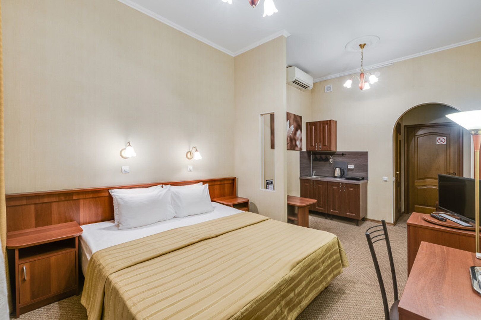 Апартаменты с 1 спальней