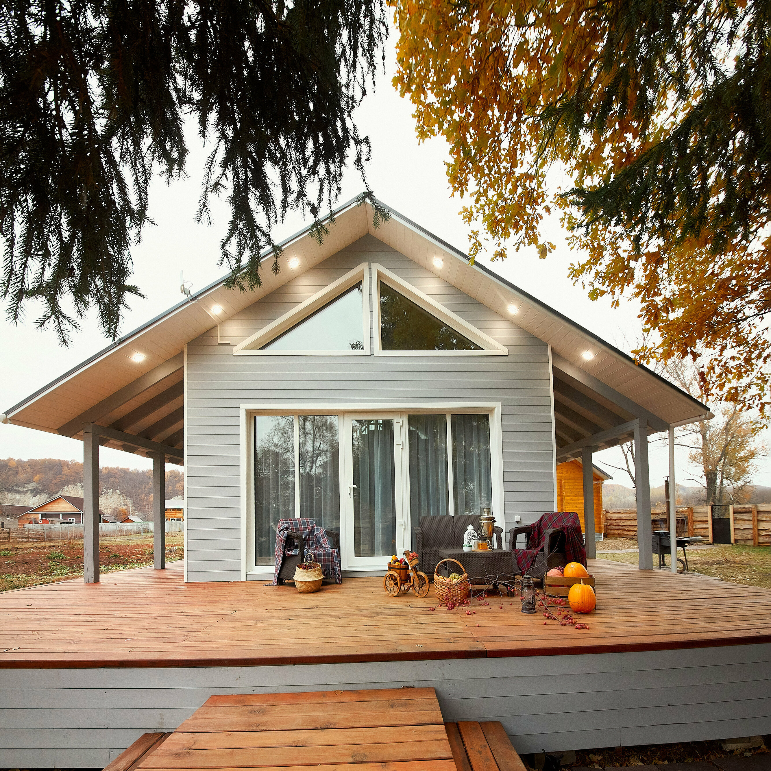 Дом с видом на лес