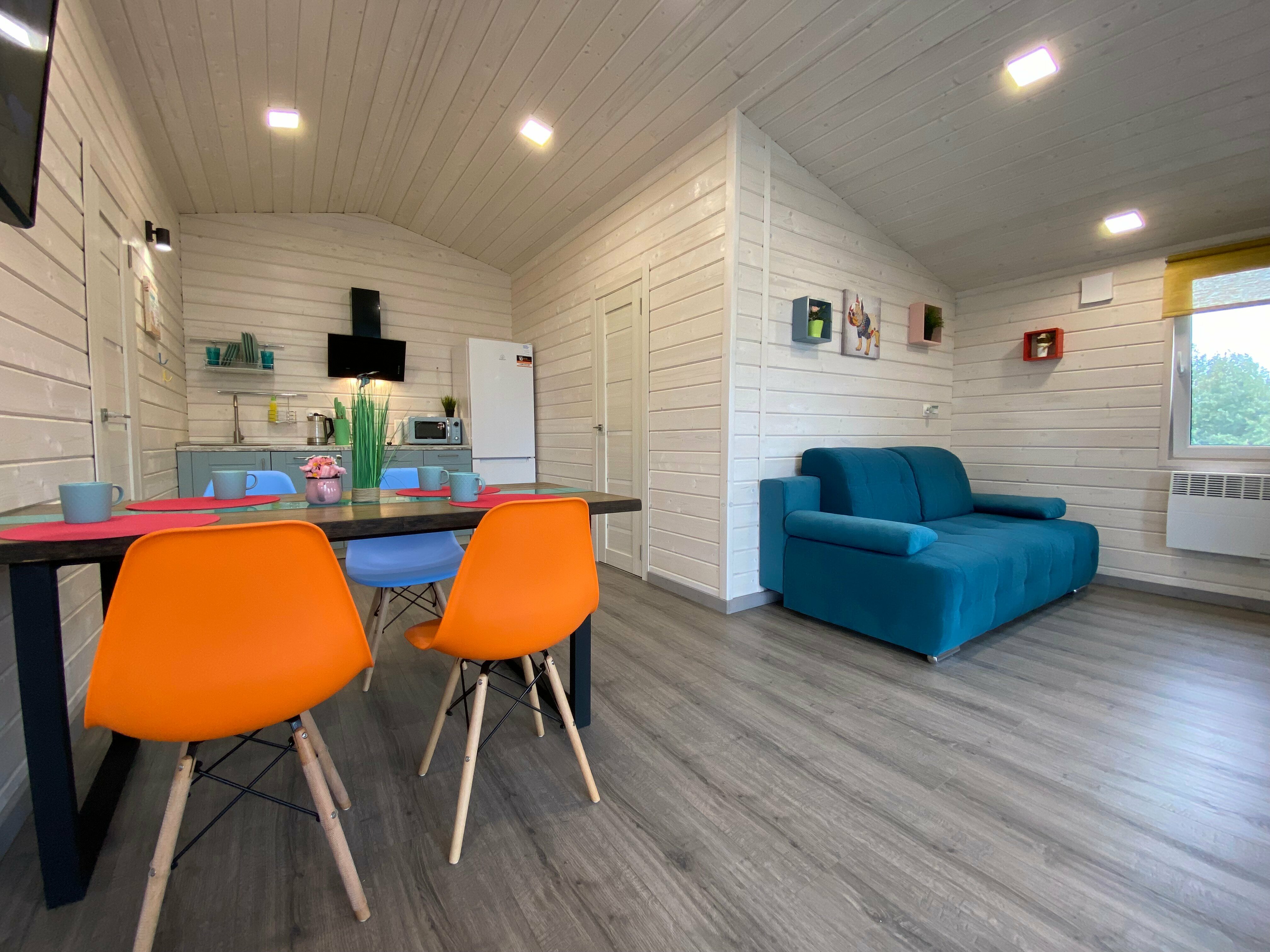 Коттедж с видом на лес