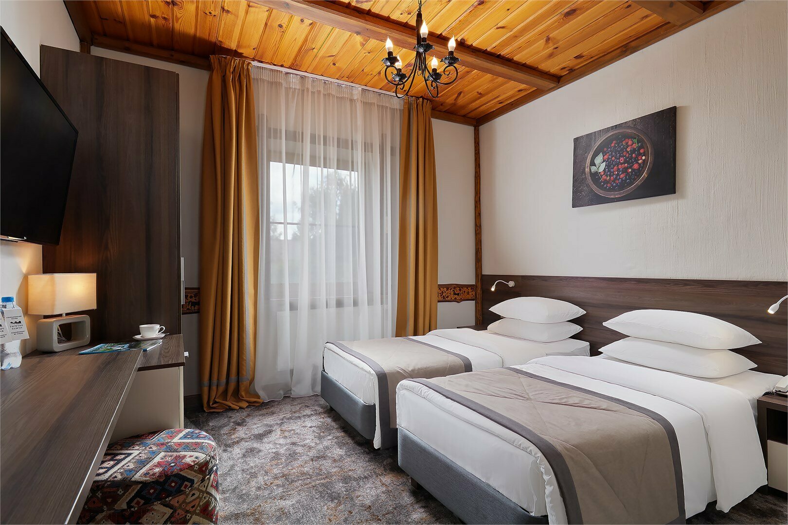 Номер Стандарт с двумя кроватями корпус "Усадьба"