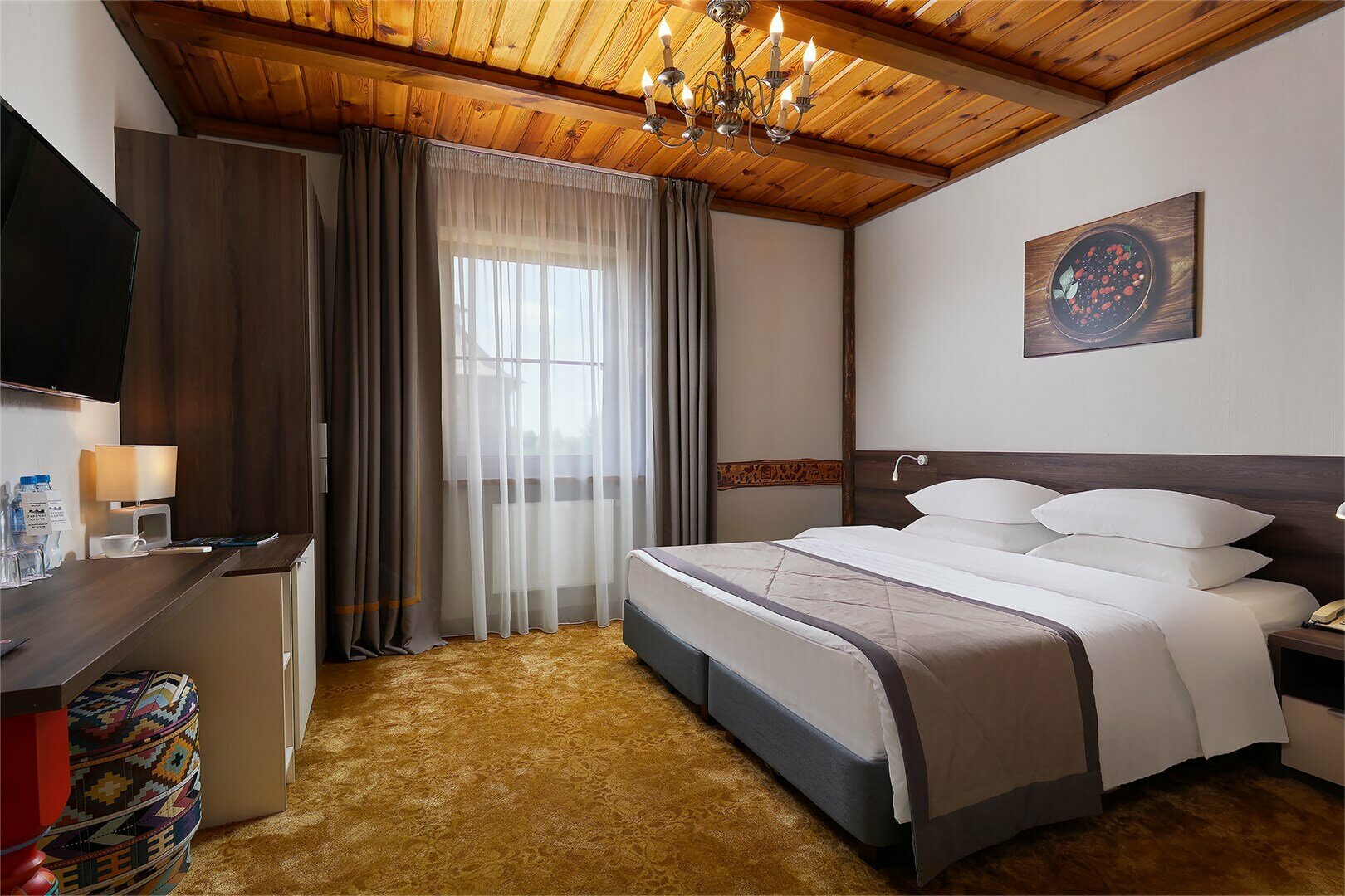 Номер Стандарт с двумя кроватями корпус "Усадьба"