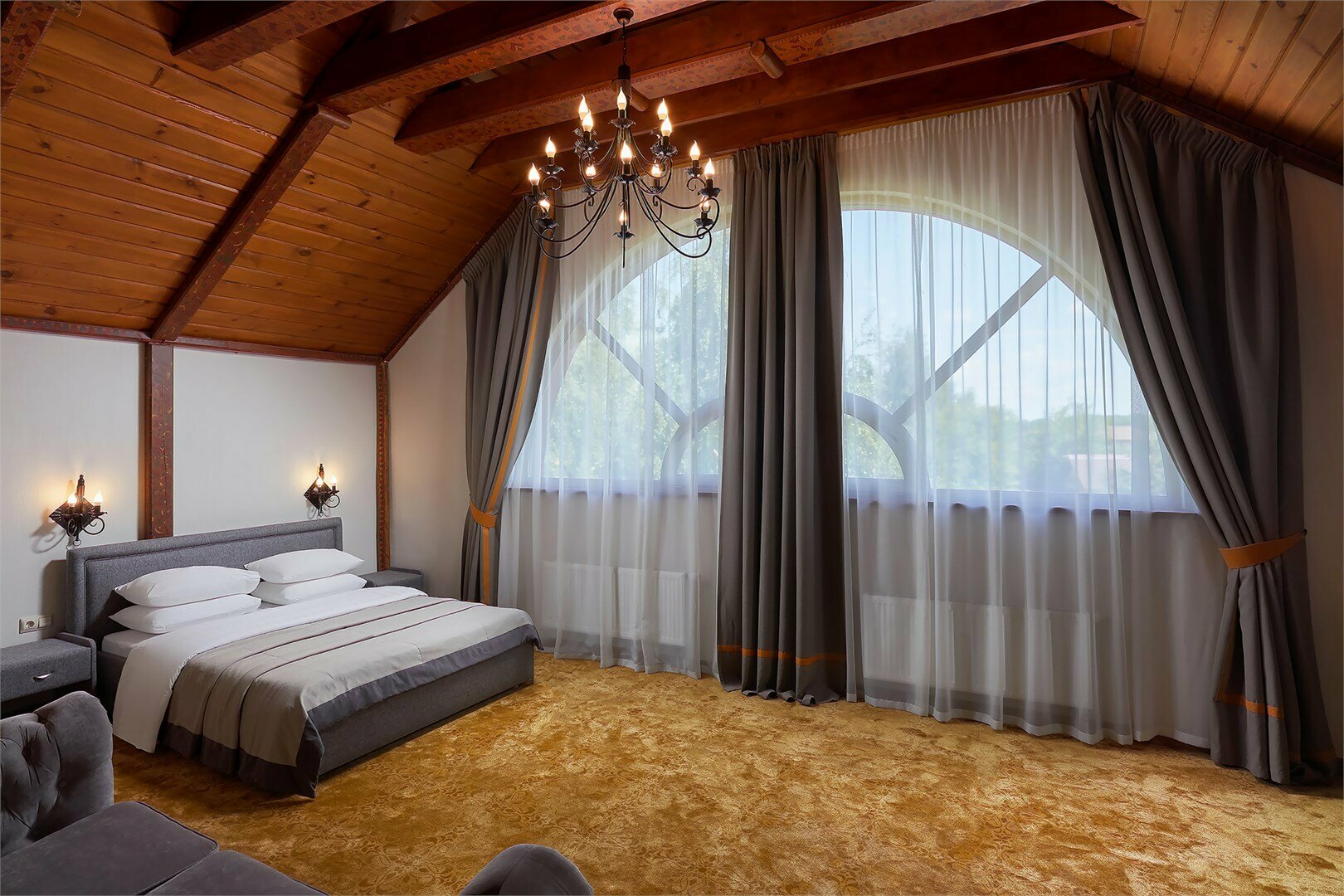 Номер Семейный двухуровневый корпус "Усадьба"