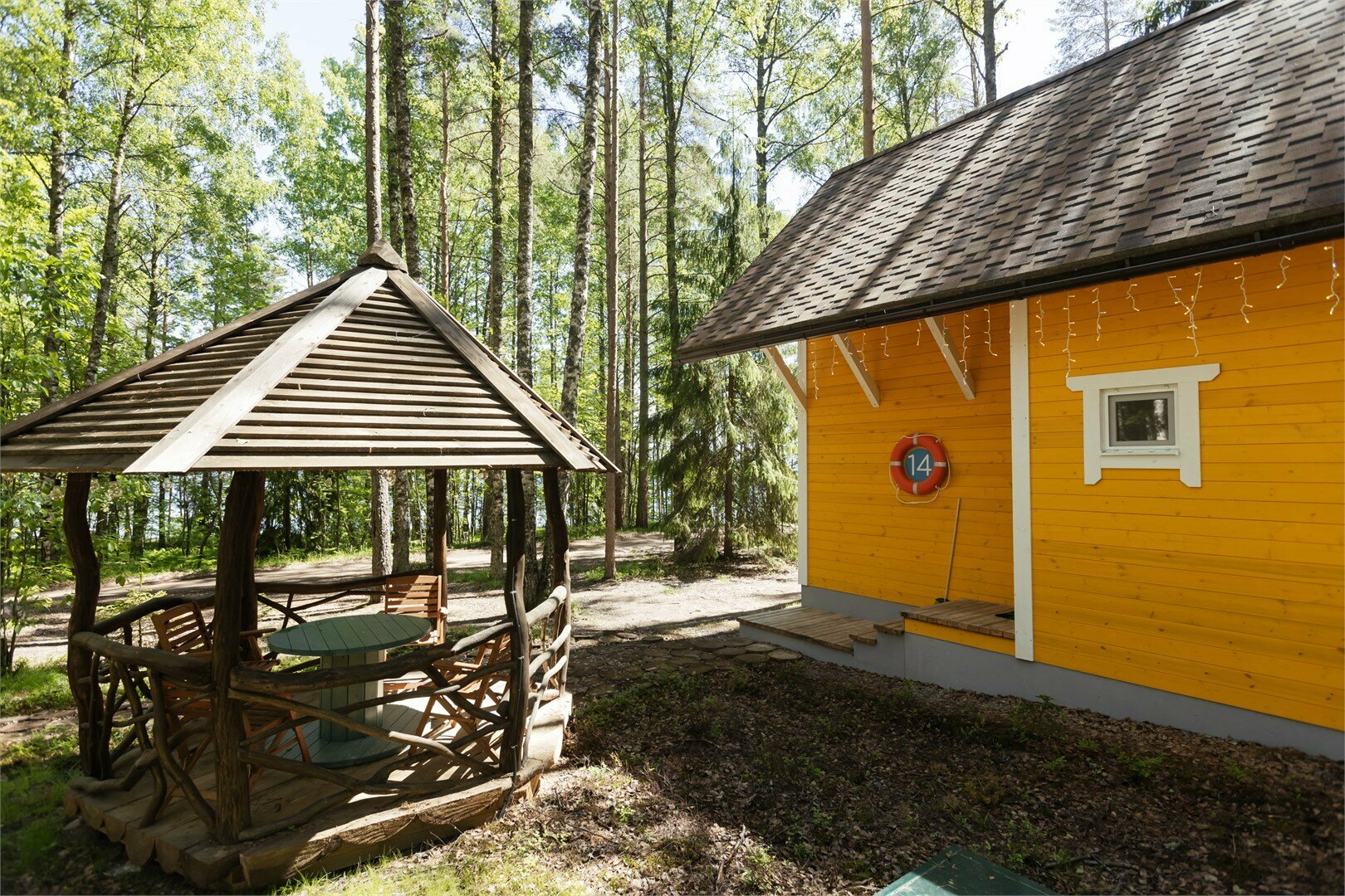 Коттедж панорамный