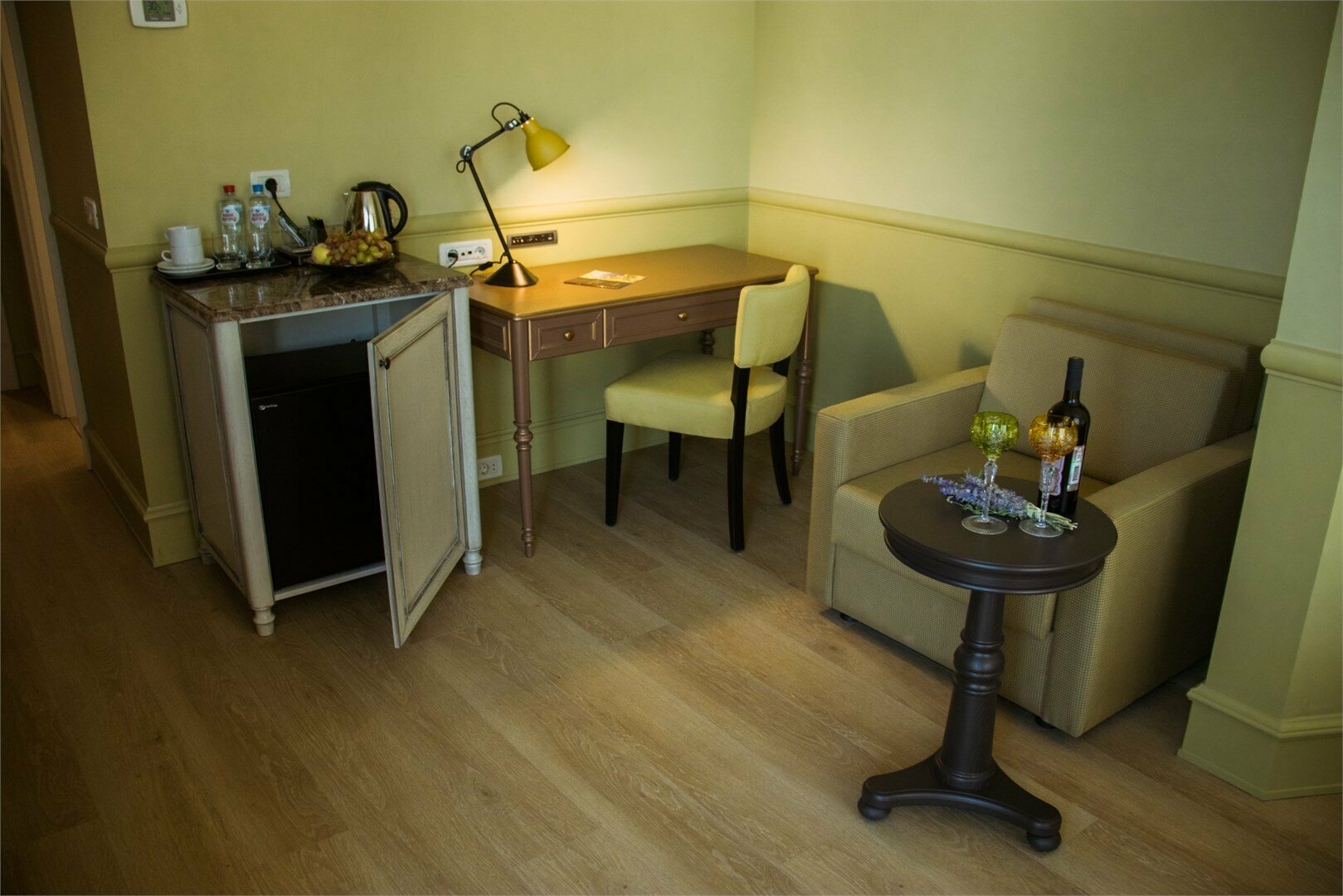 Улучшенный двухместный стандарт с видовой террасой в сад