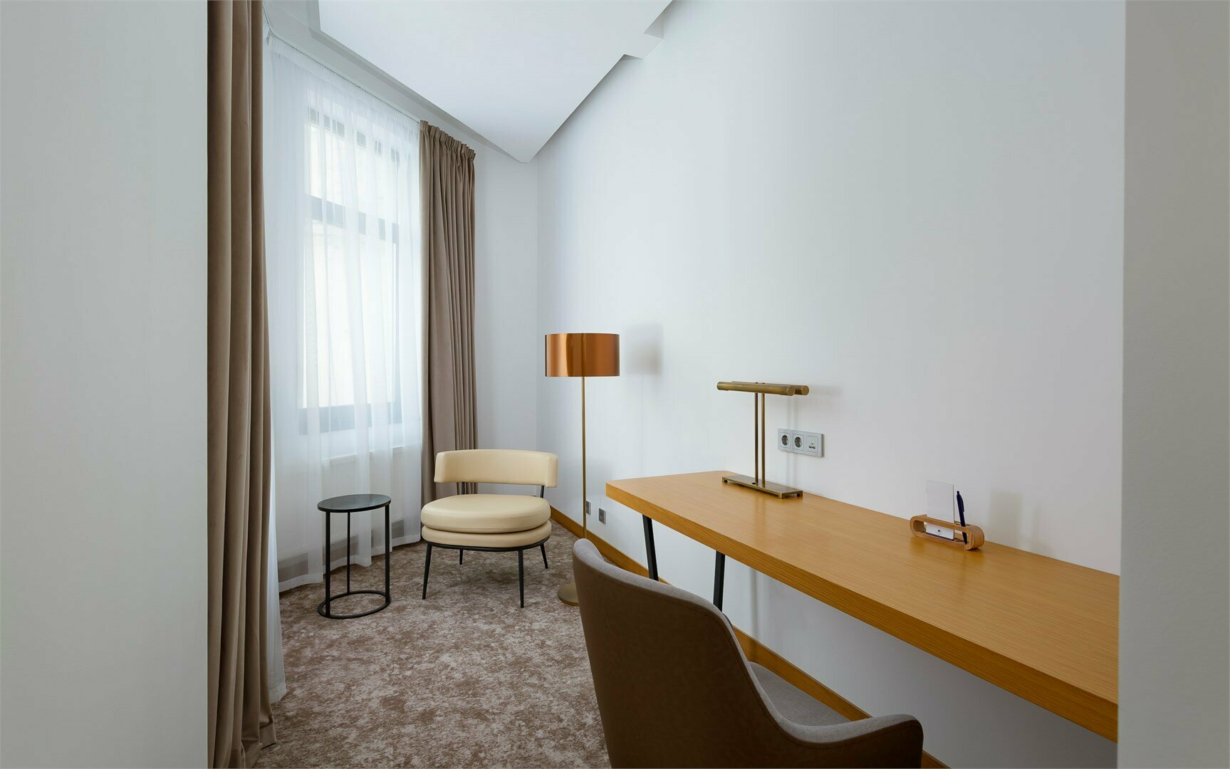 Делюкс c кроватями Twin с видом во двор