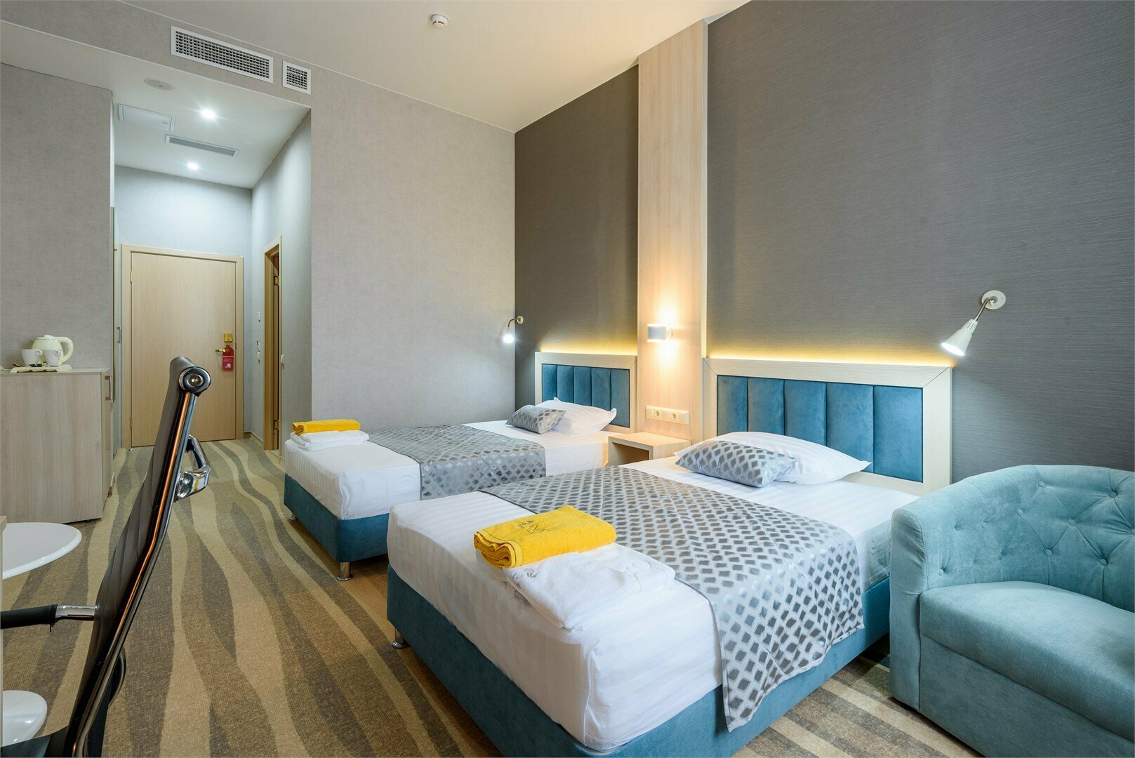 Двухместный номер с 2 отдельными кроватями