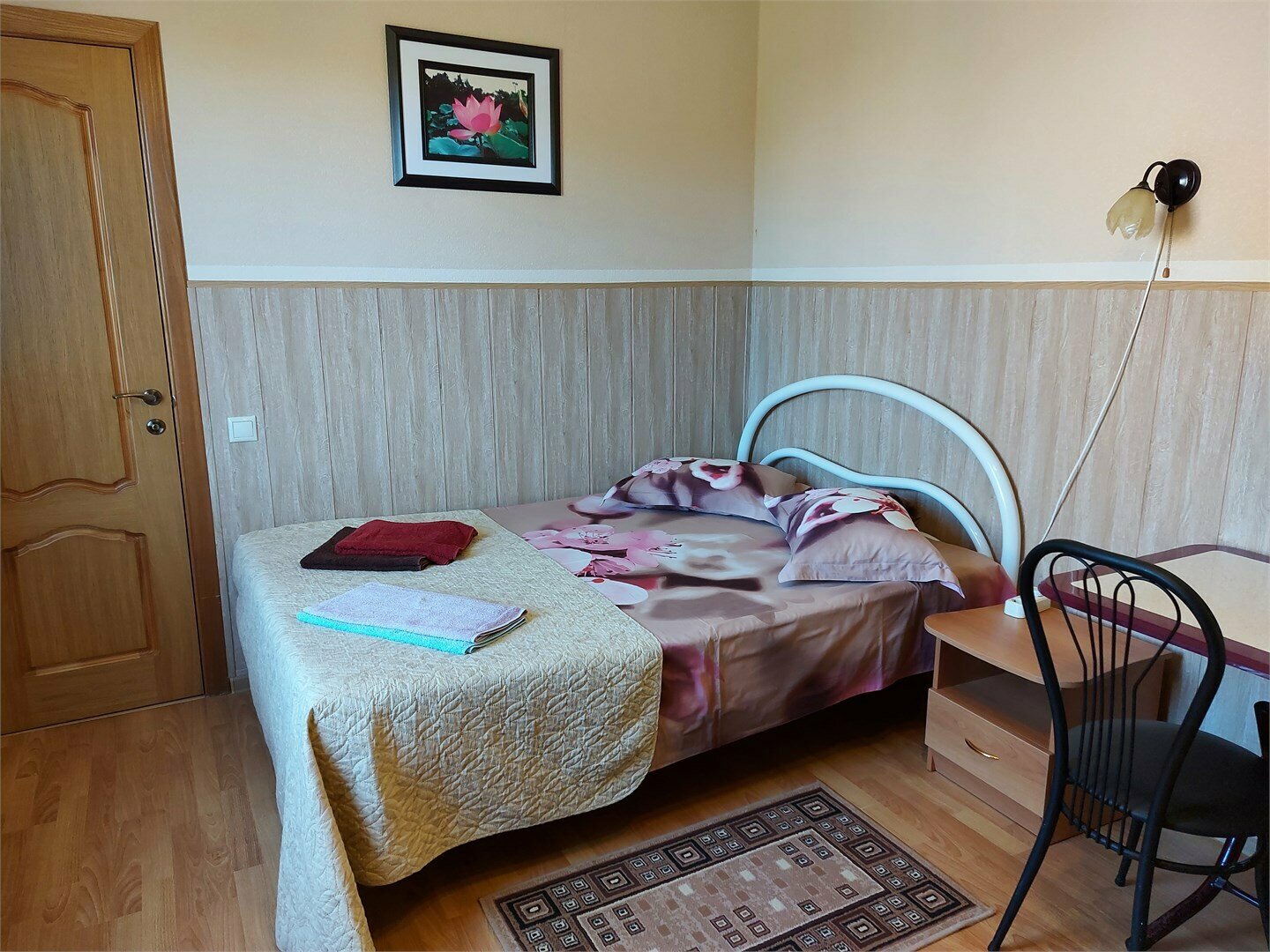 Двухместный номер с 1 кроватью и видом на сад