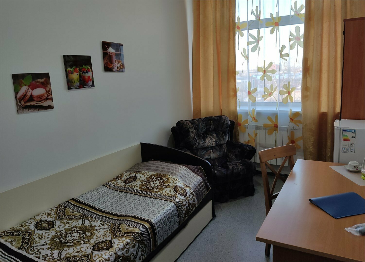 Одноместный номер с общим туалетом