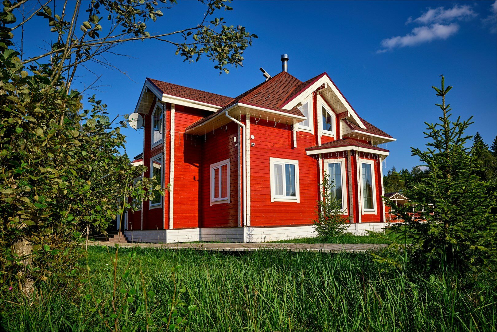 ШАЛЕ ДЕ ЛЮКС ИЗ БРУСА