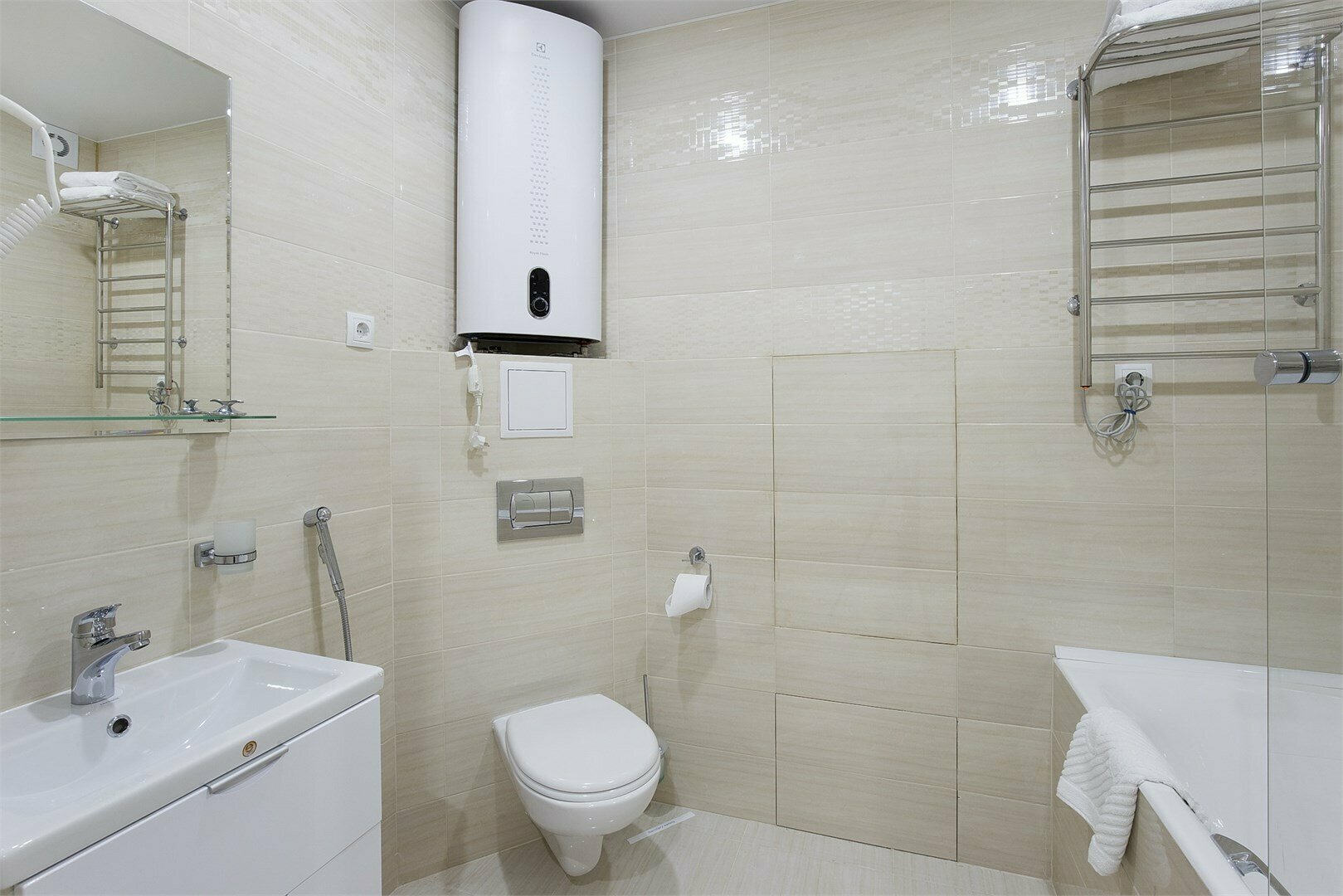 Двухместный номер с 1 кроватью и собственной ванной комнатой