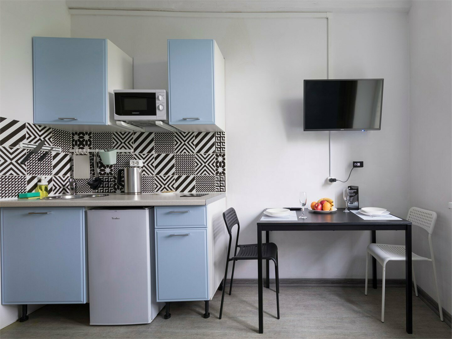 Мини студия с одной кроватью