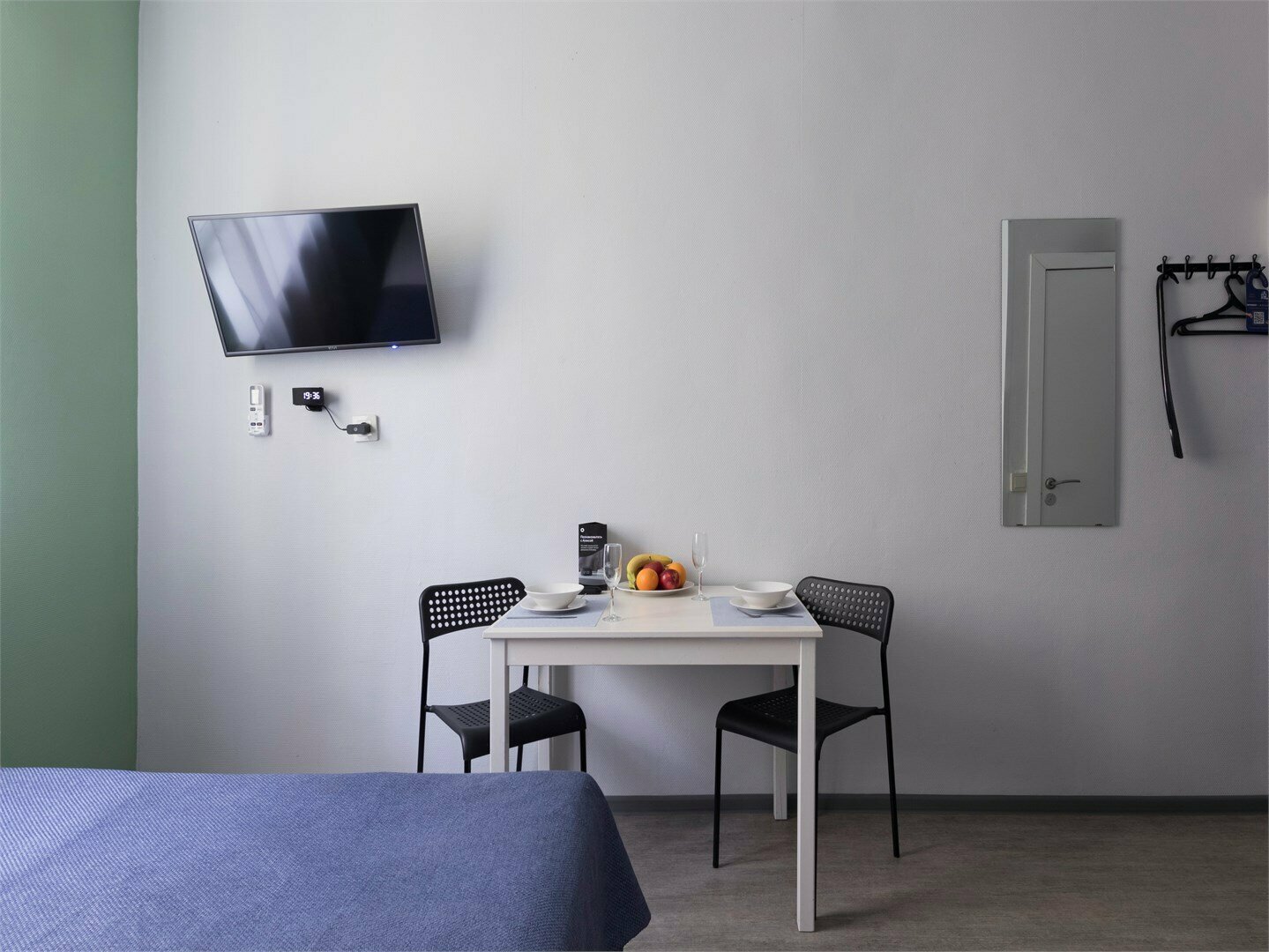 Студия с одной кроватью