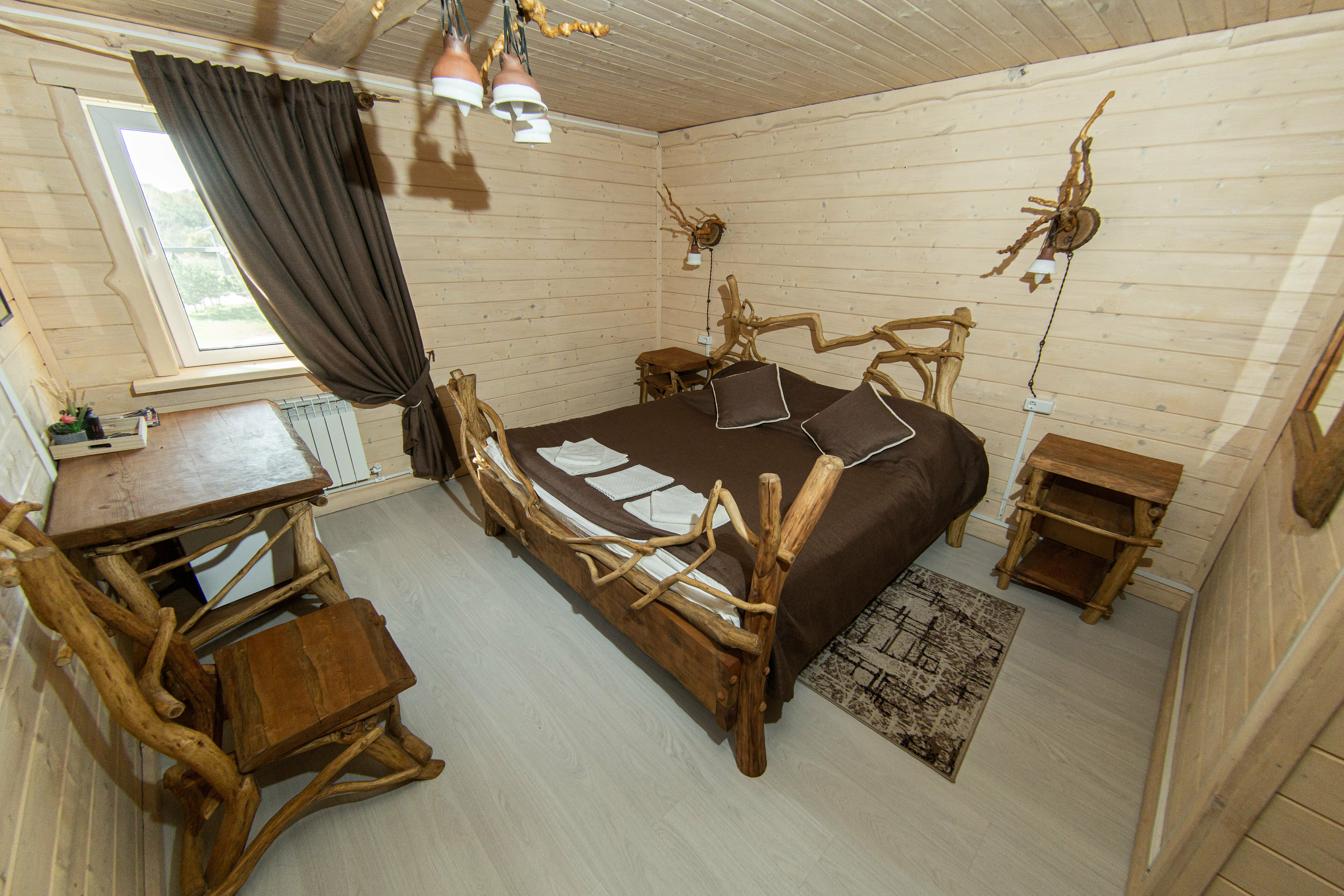 Двухместный номер Делюкс с 1 кроватью и душем