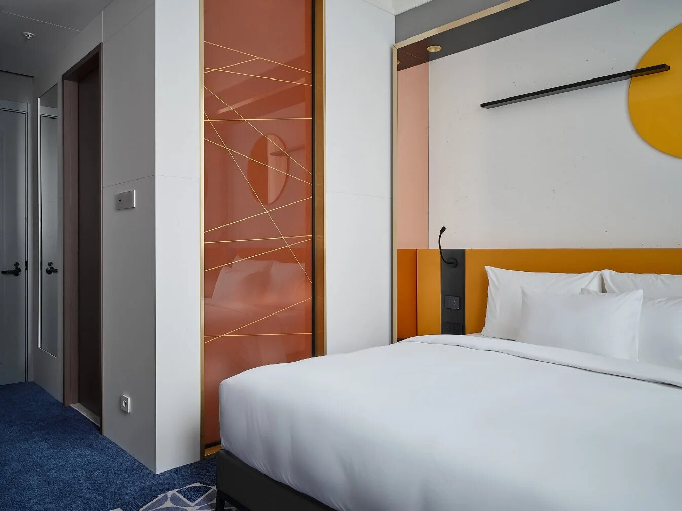 Представительский Кинг с видом на город