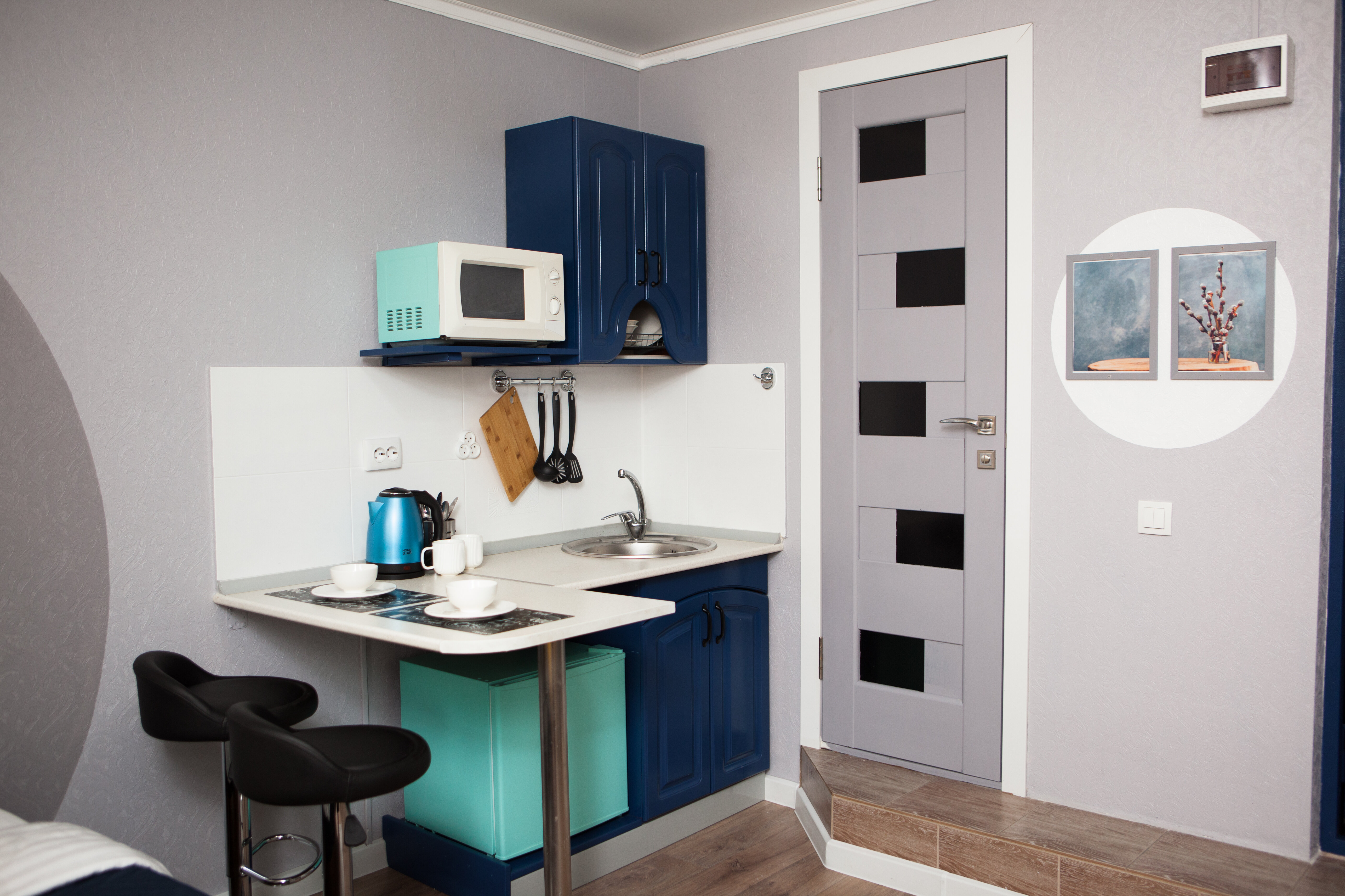 Двухместный гостиничный номер с кухней #2