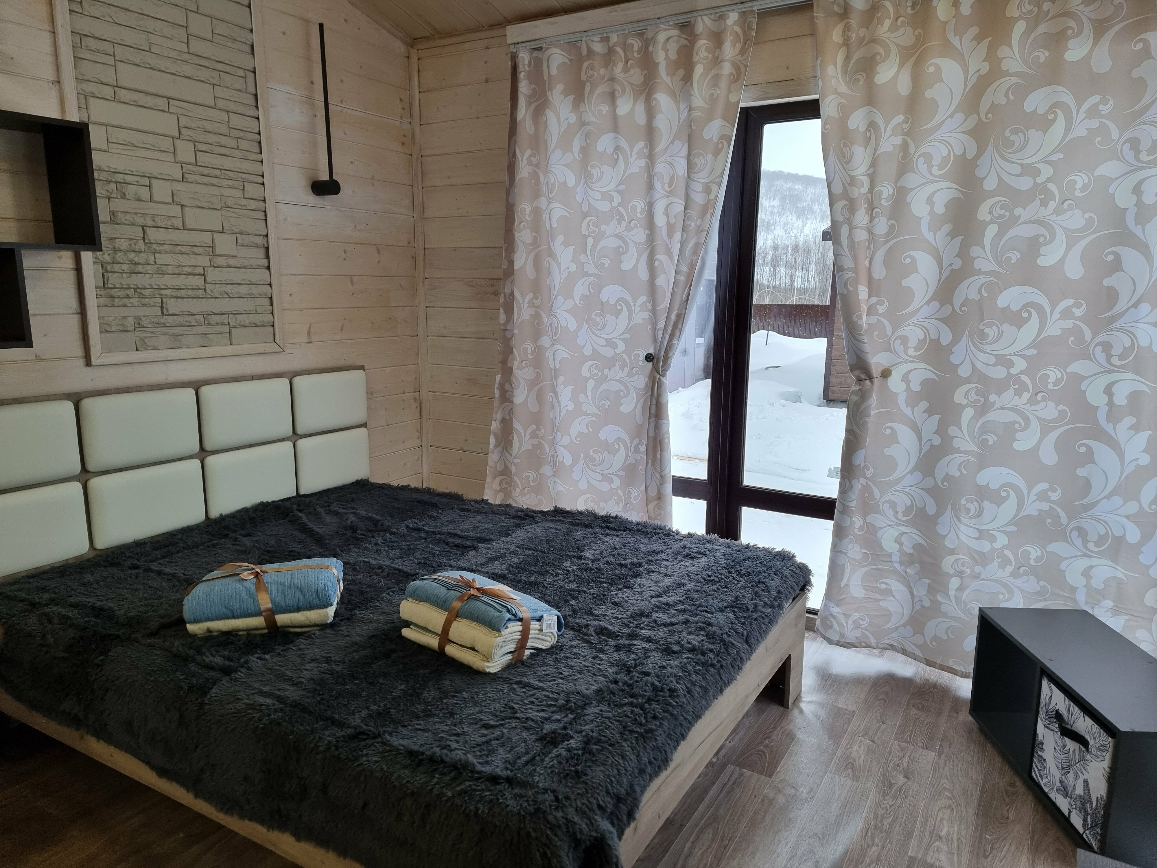 Двухместный номер с 1 кроватью и террасой