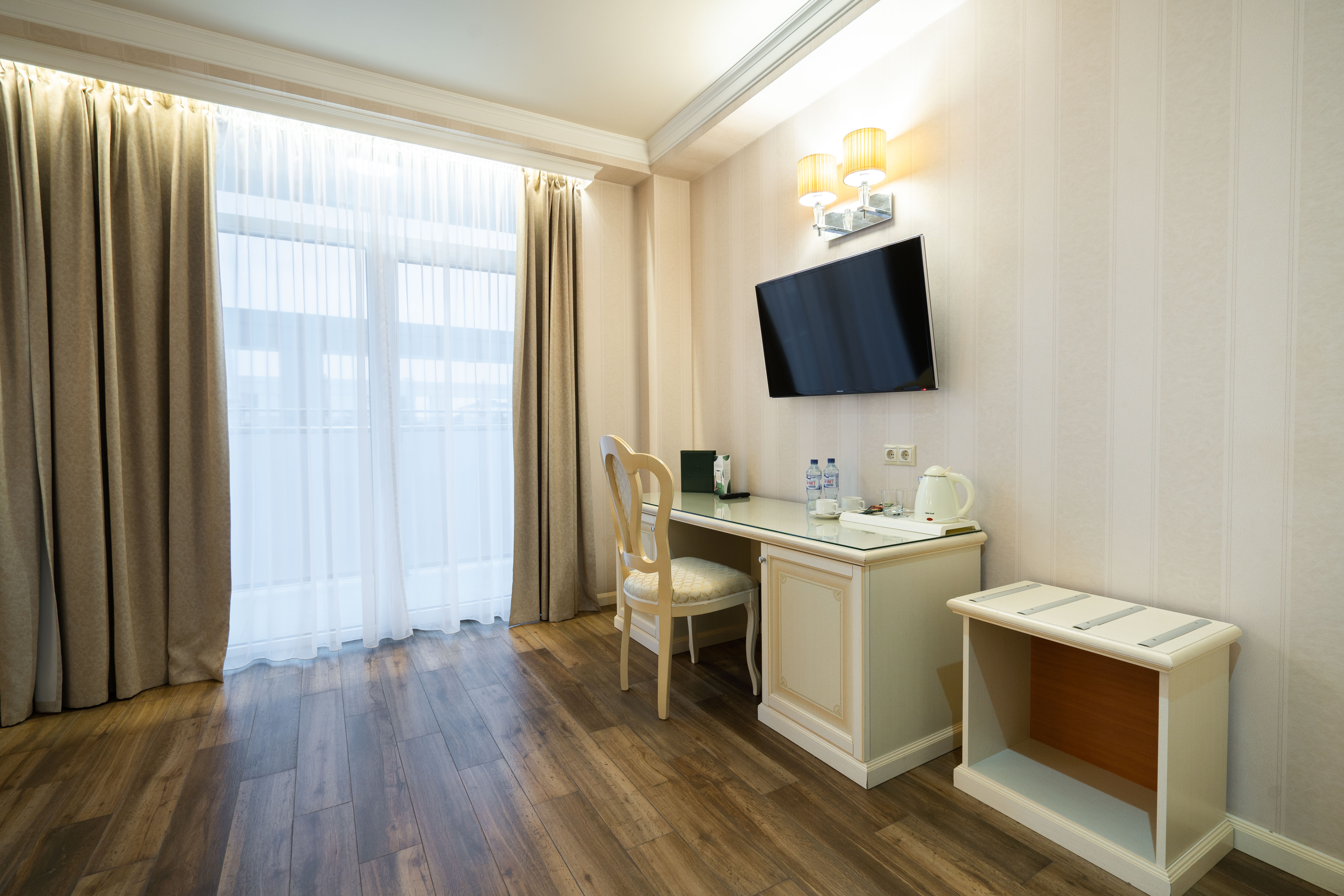 Стандартный двухместный номер с 1 кроватью или 2 отдельными кроватями и балконом