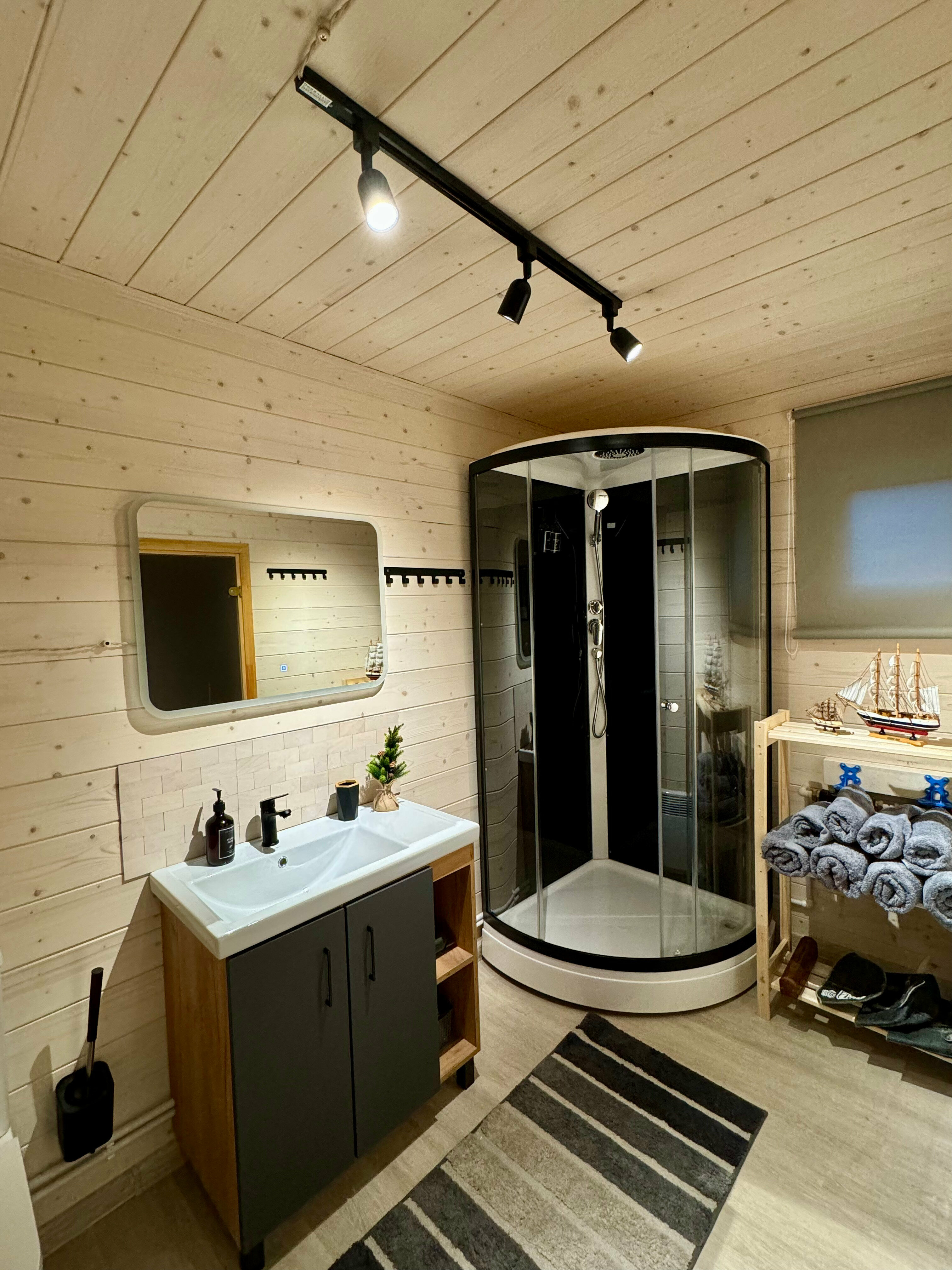 Дом с сауной и чаном