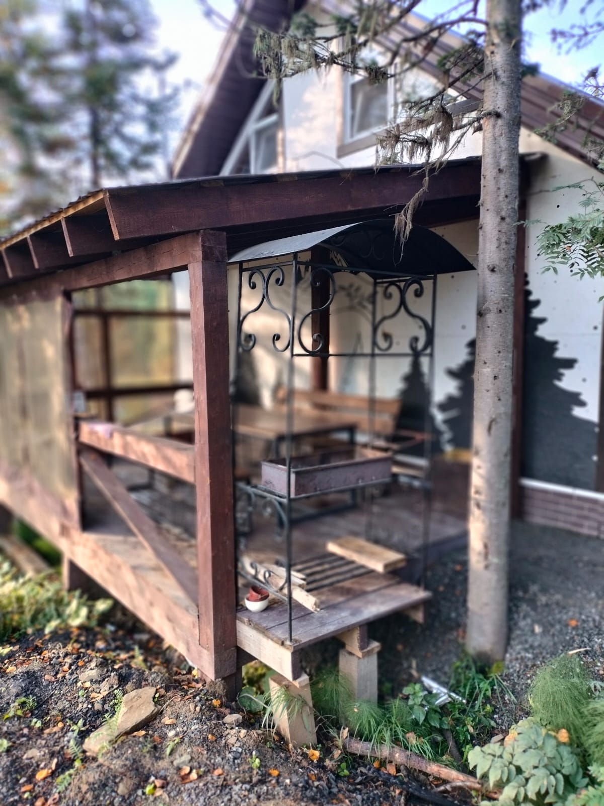 Дом с видом на горы