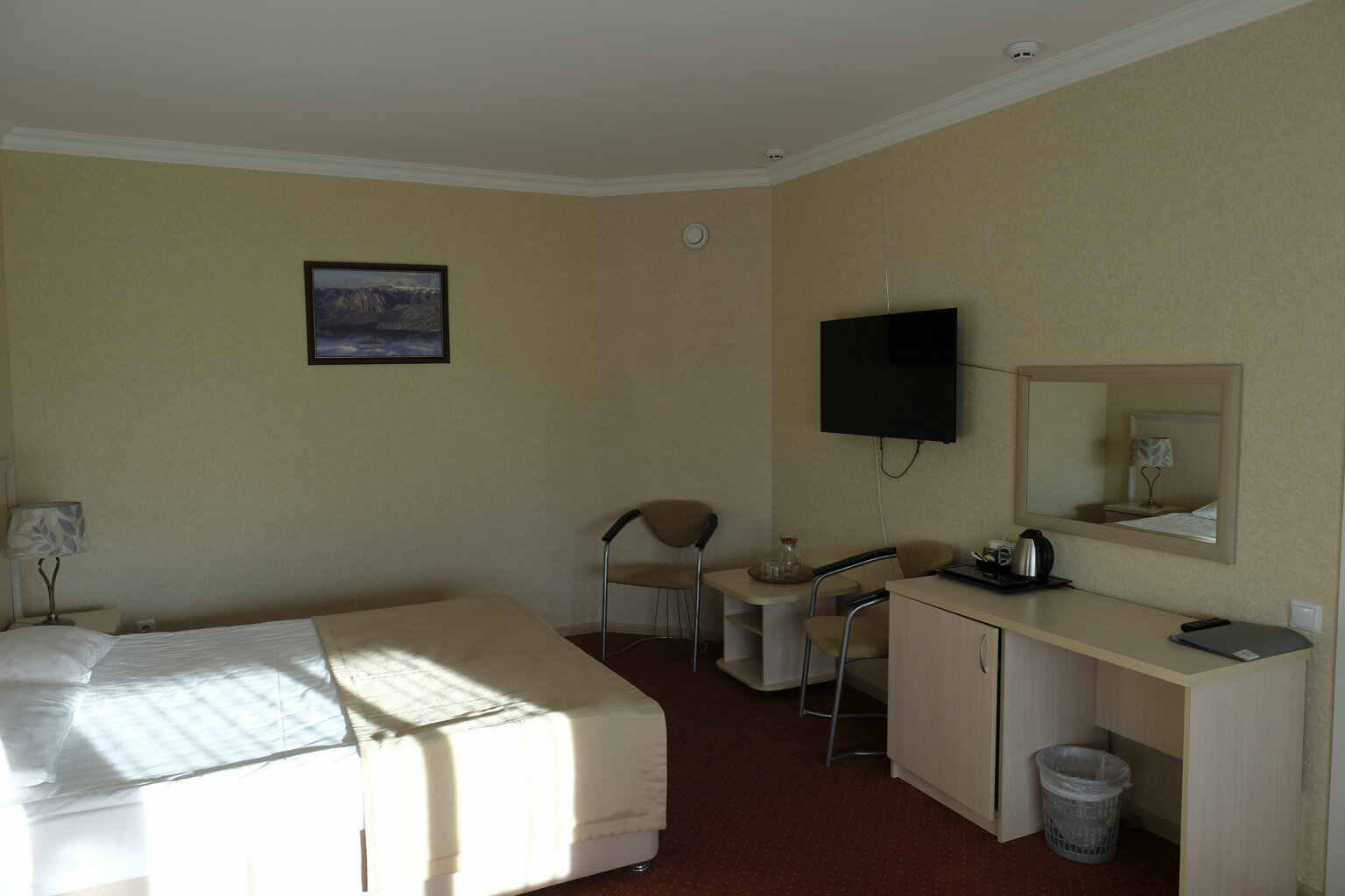 Двухместный номер с 1 кроватью и видом на парк