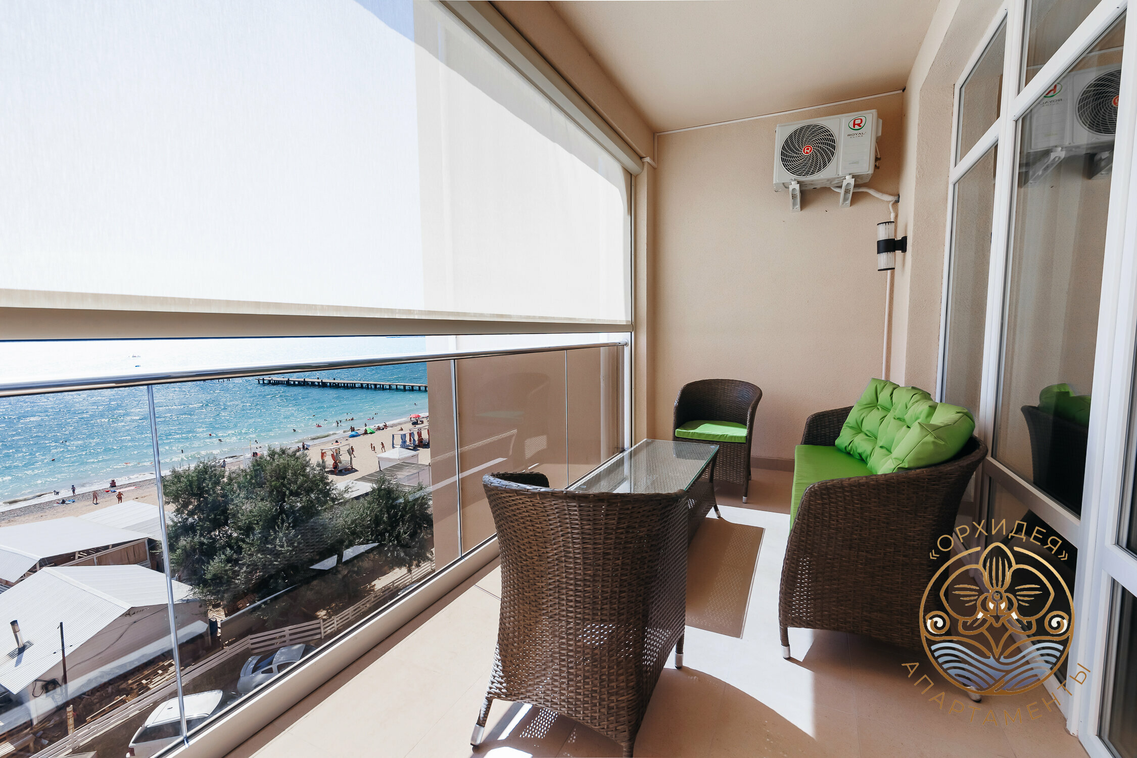 Апартаменты с видом на море