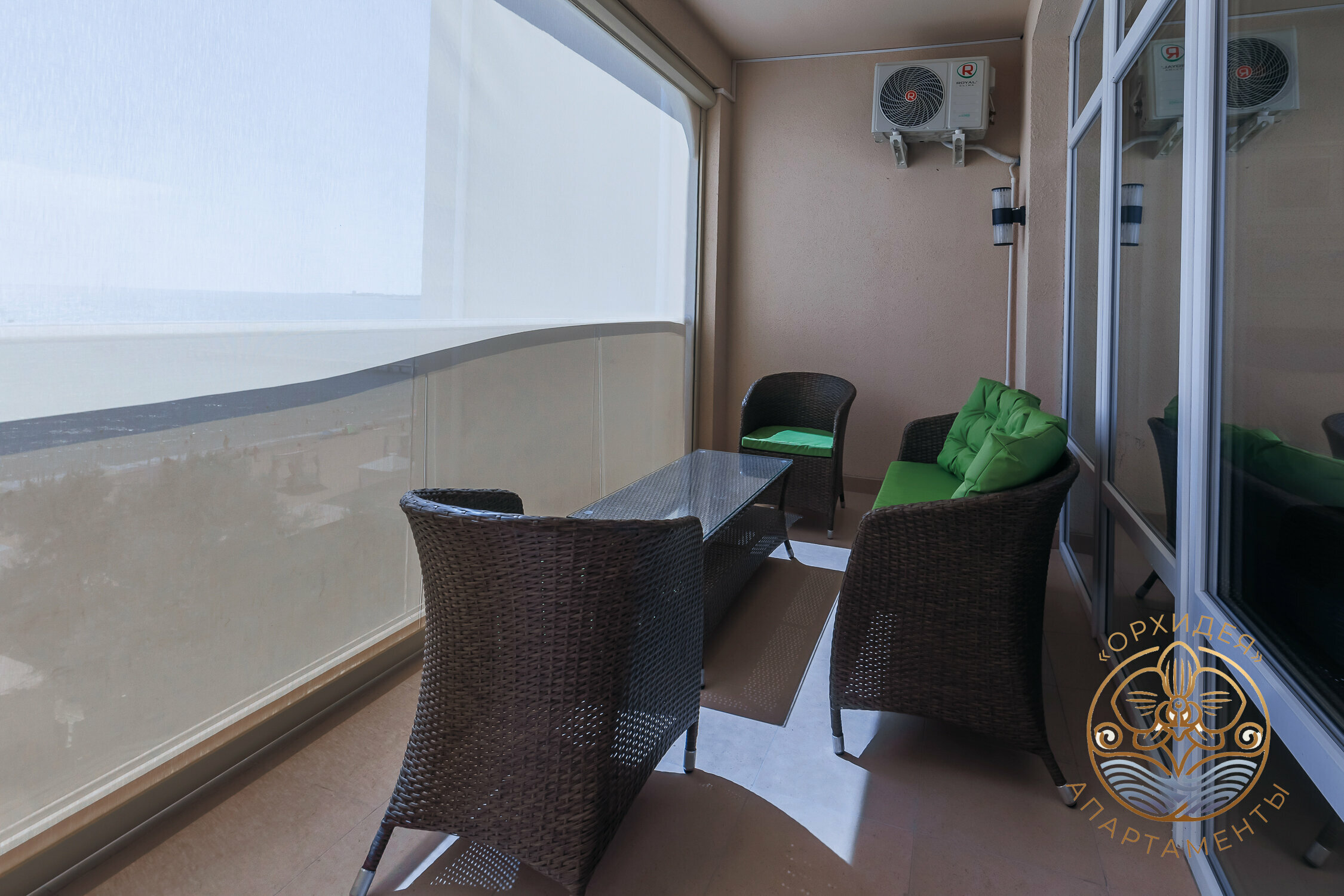 Апартаменты с видом на море