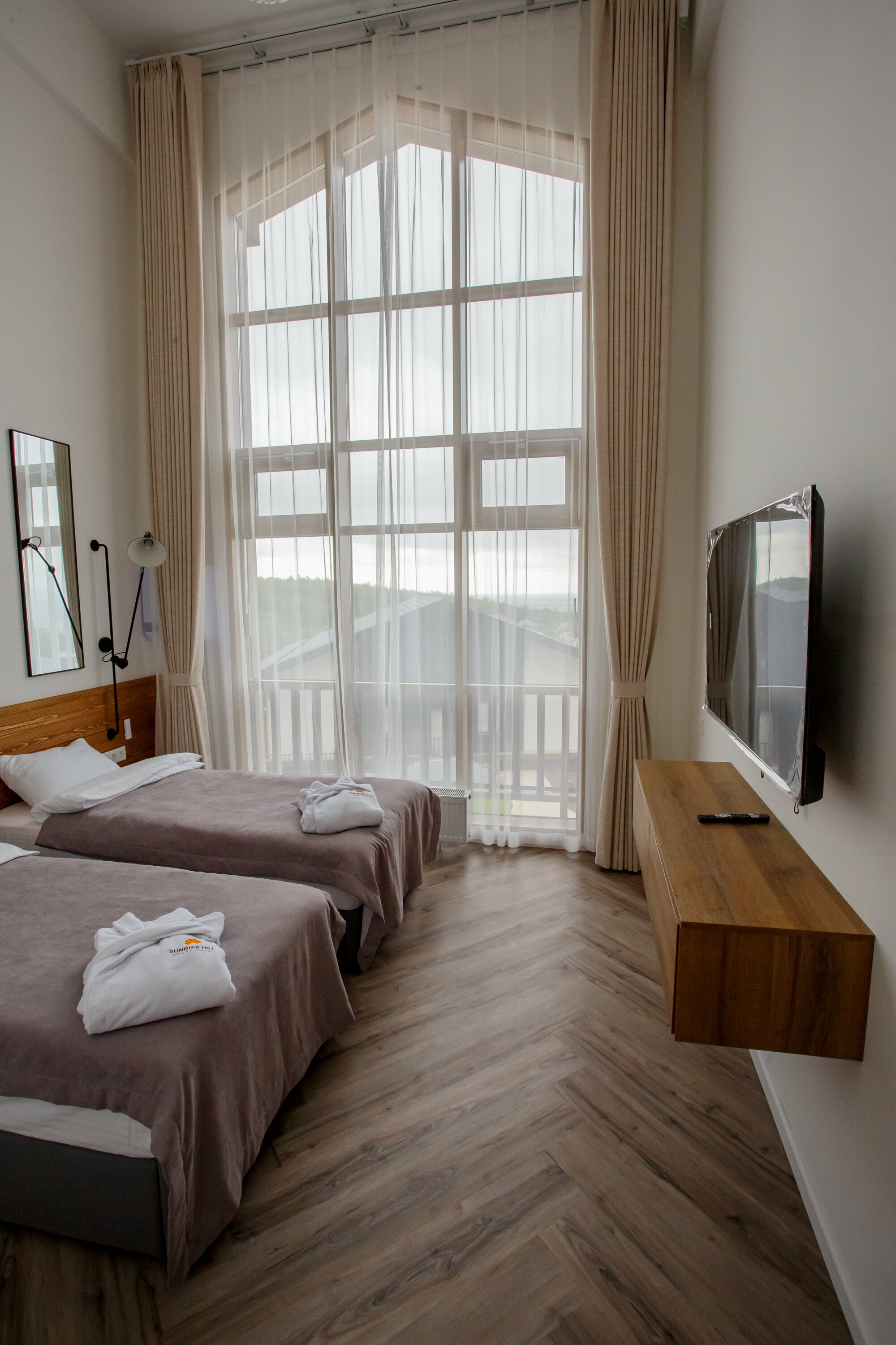 Апартаменты с 2 спальнями