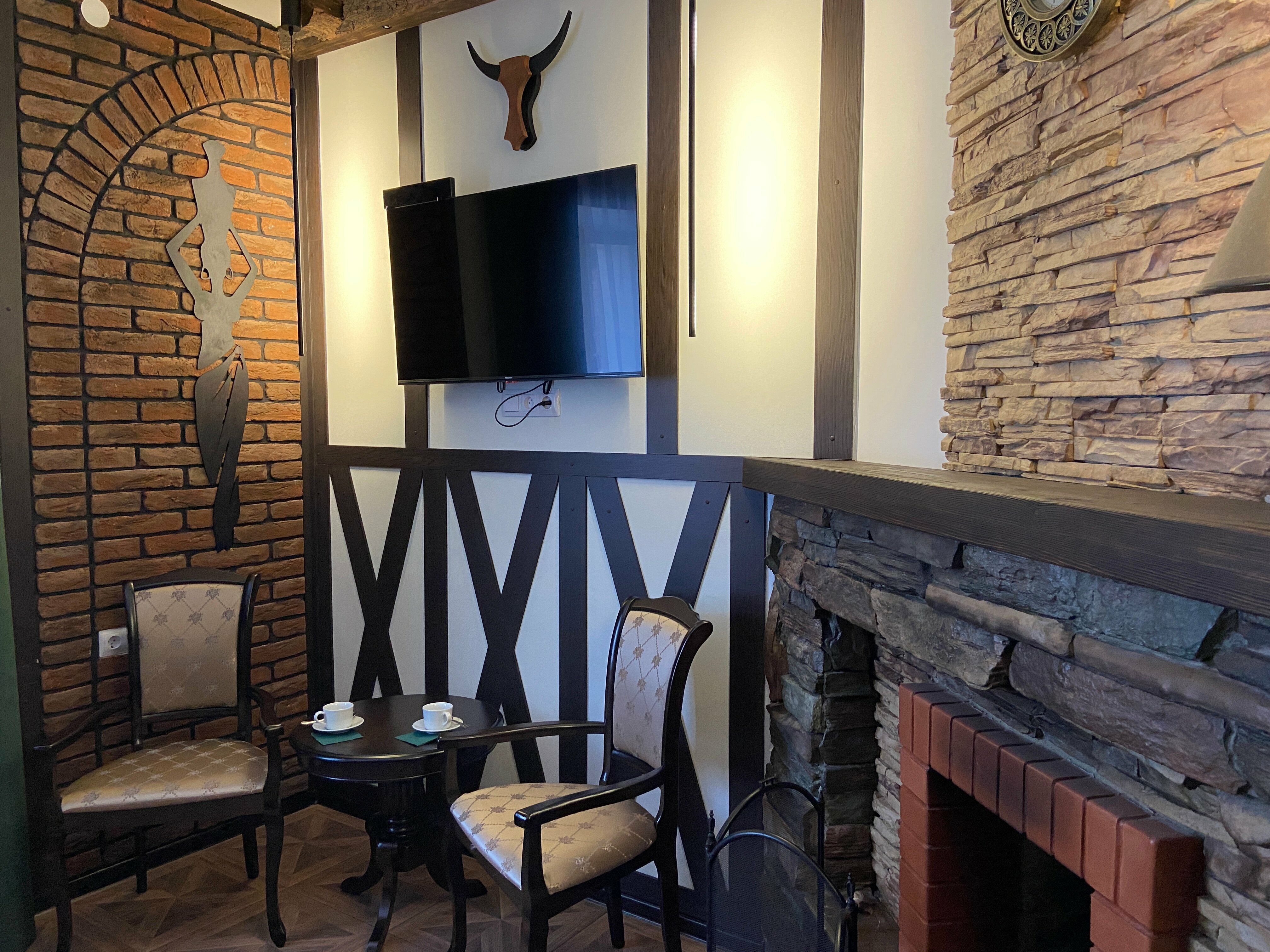 Двухместный номер с 1 кроватью и видом на сад