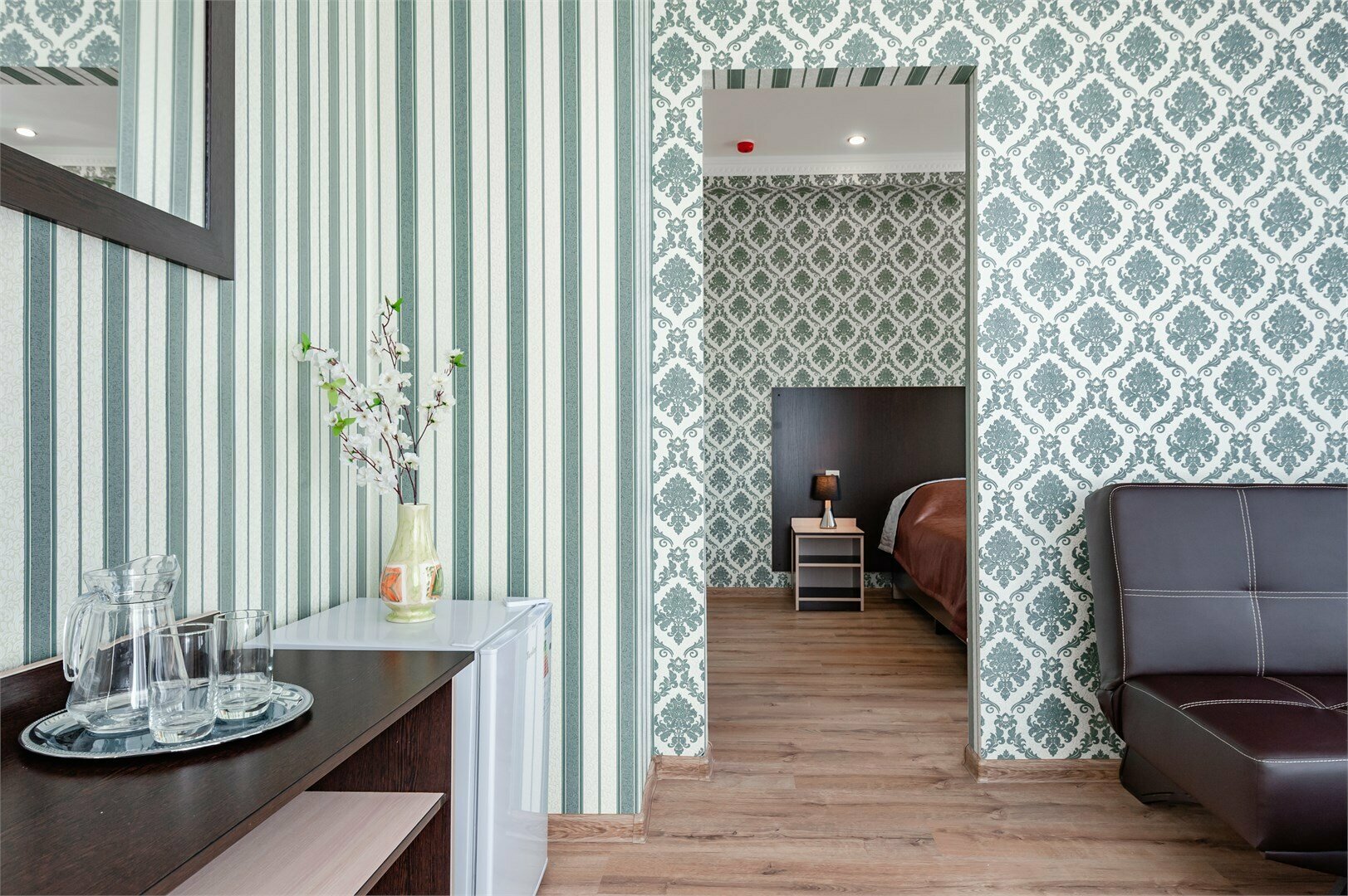 Комфорт 2-х комнатный с одной кроватью