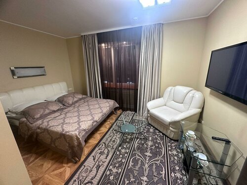 Номер стандарт с 1 двуспальной кроватью в Строитель