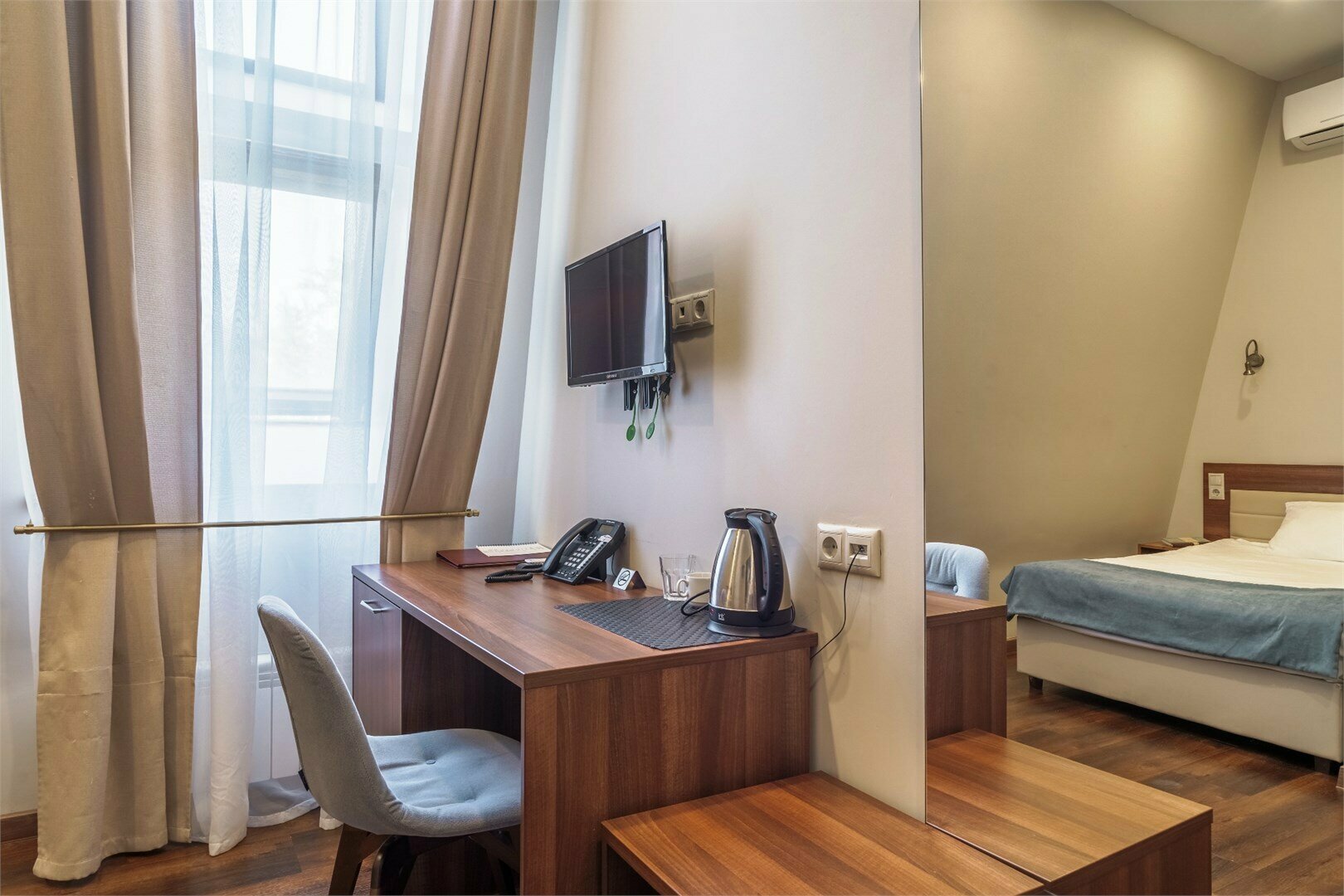 Одноместный номер на мансарде