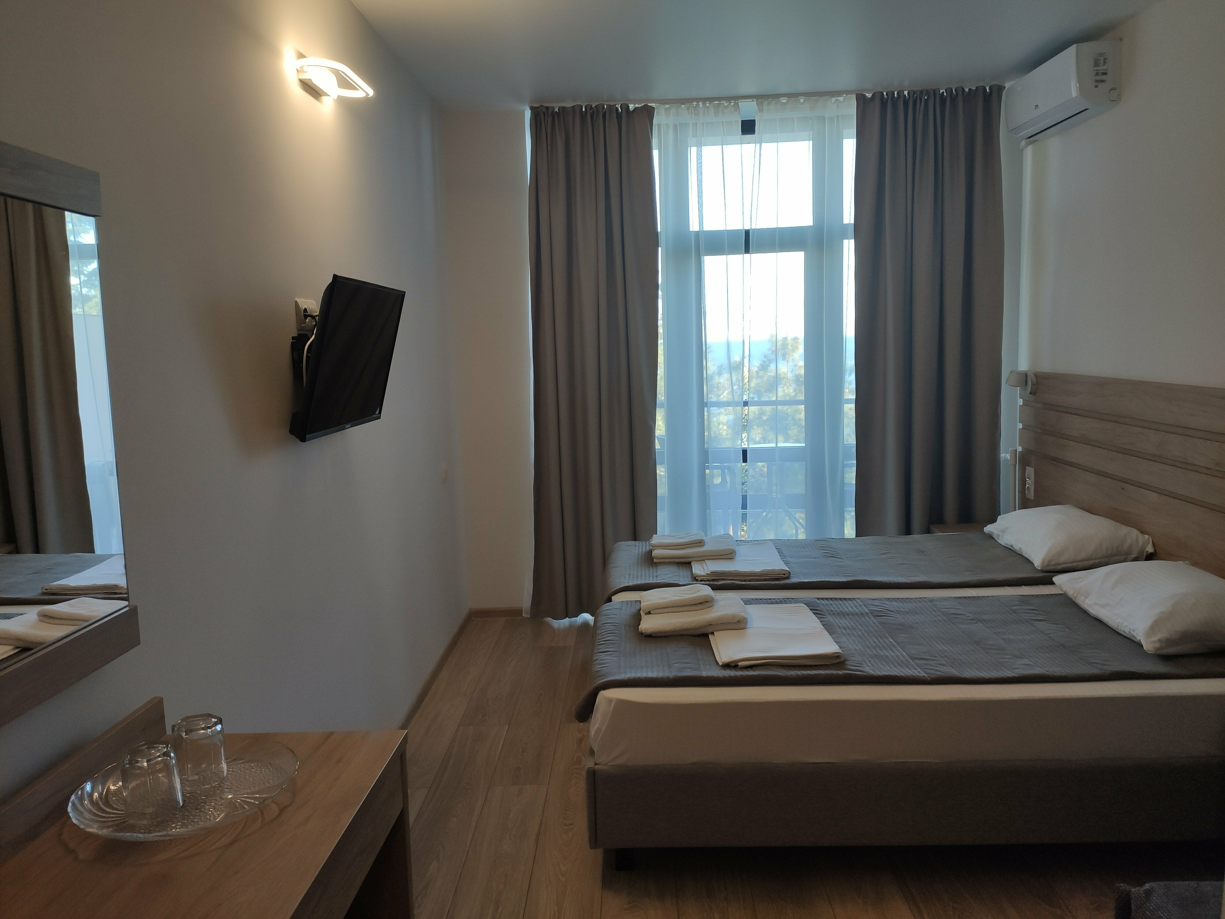 Двухместный номер Делюкс с 1 кроватью или 2 отдельными кроватями, вид на море