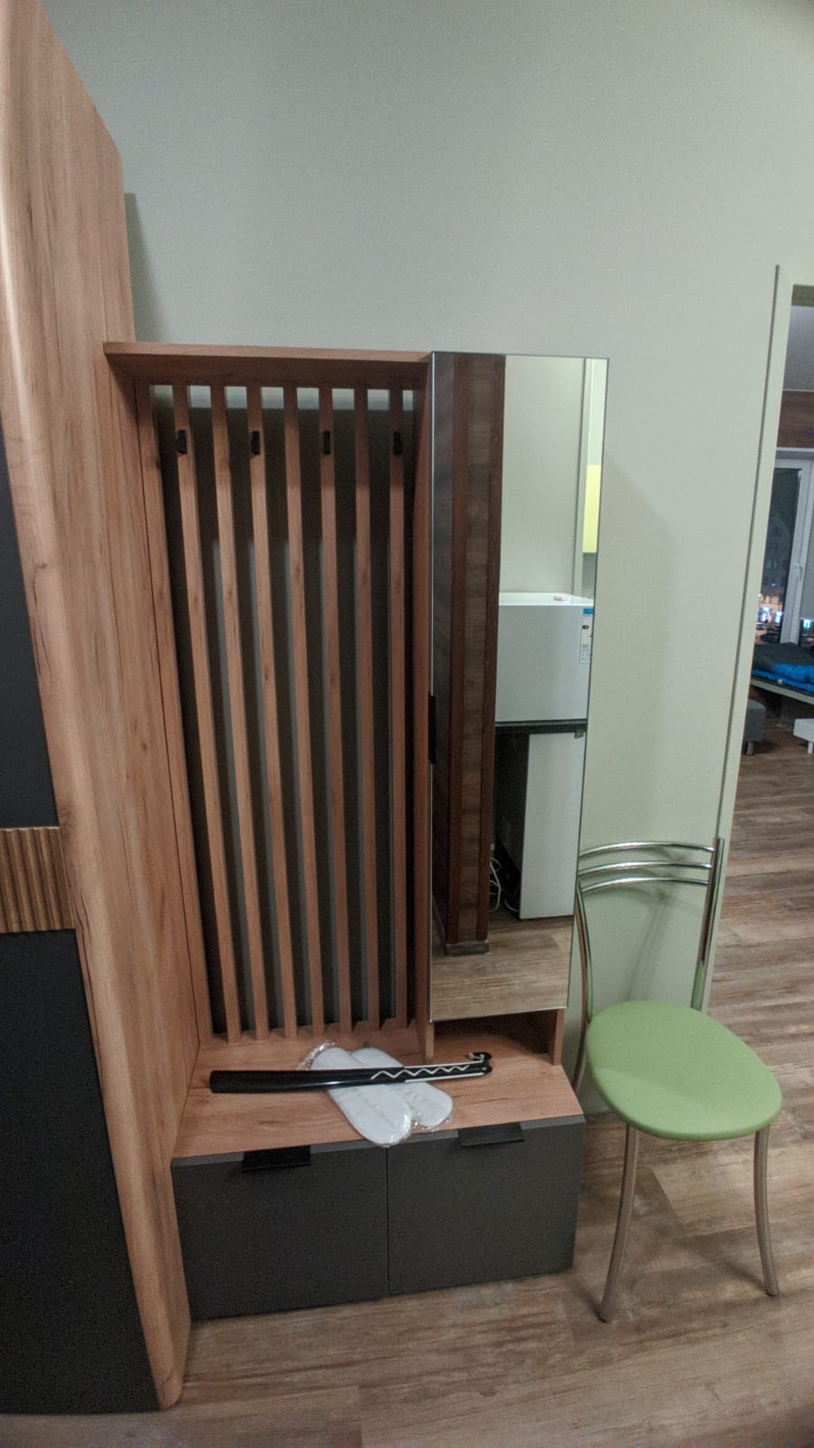 Трехместный номер с видом на город